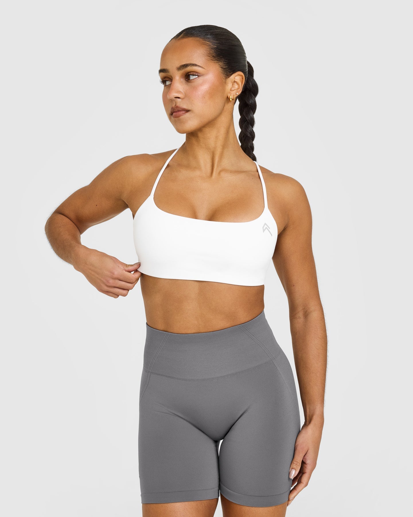 EasyLift Strappy Sports Bra | White