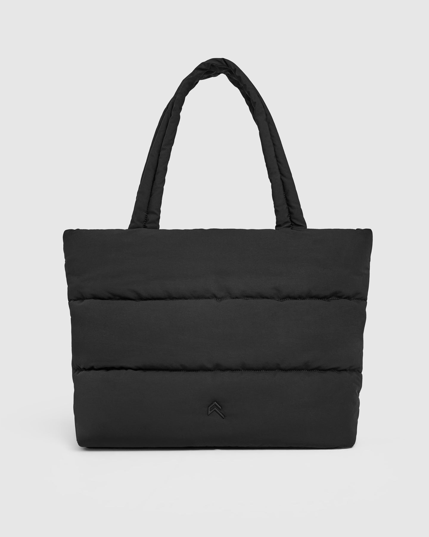 Quilted Tote Bag | Black - Image 5