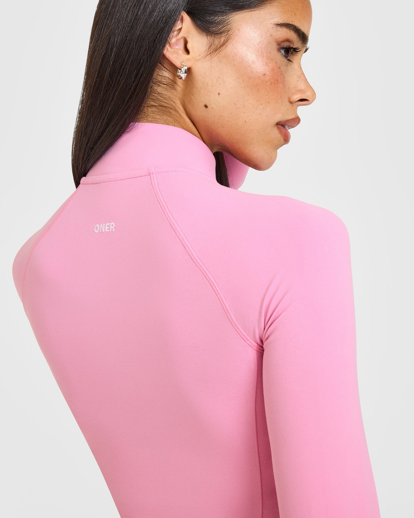 SoftMotion Jacket with White Logo | Rose Pink - Image 4