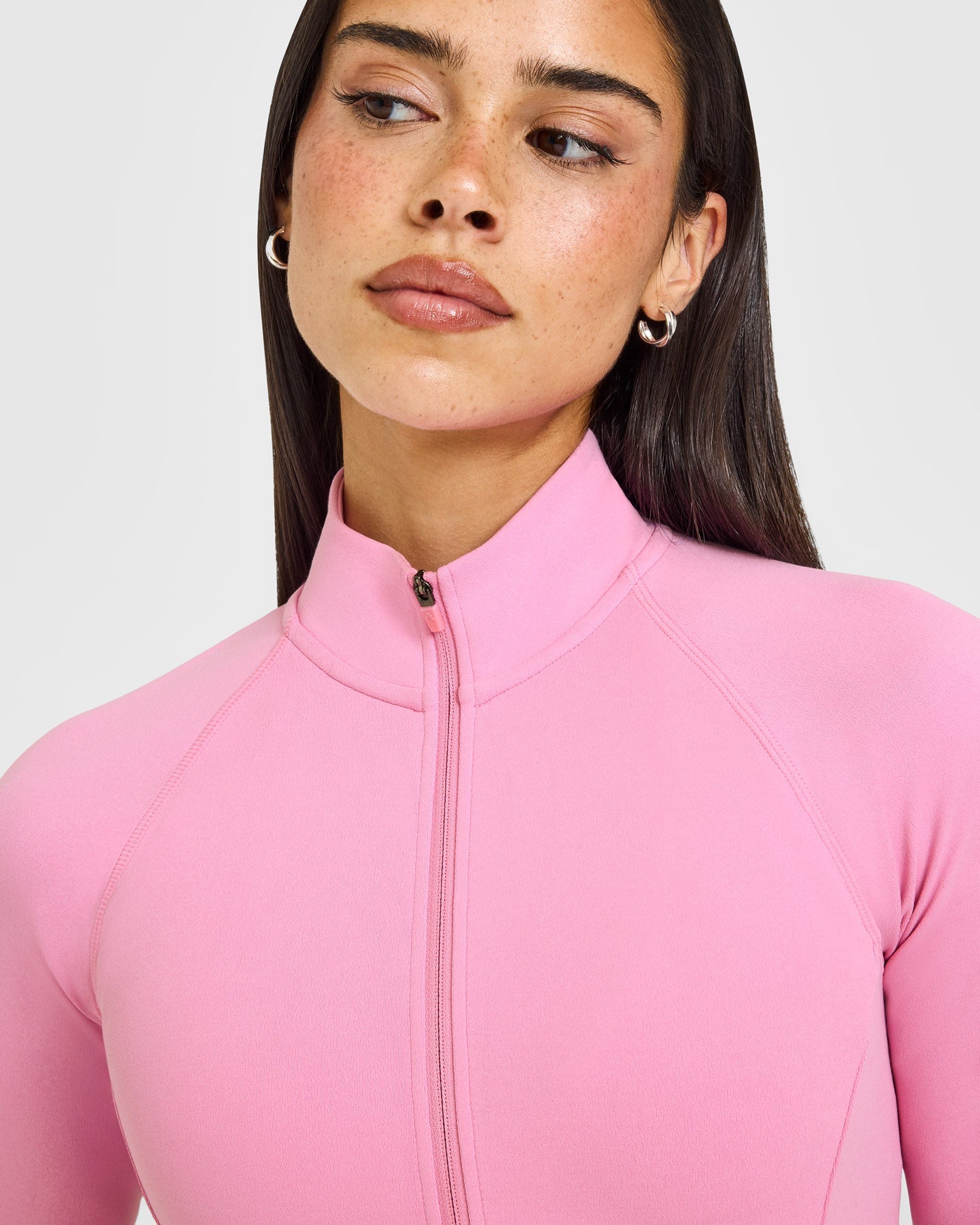 SoftMotion Jacket with White Logo | Rose Pink - Image 5