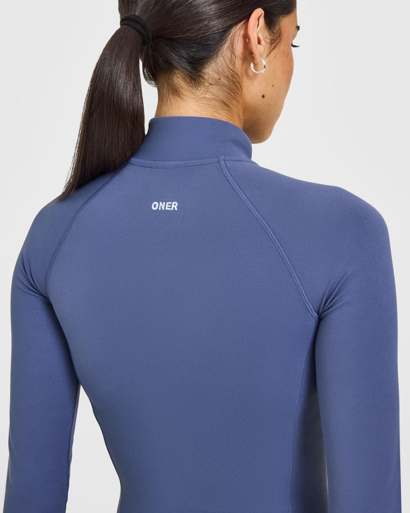 SoftMotion Jacket with White Logo | Slate Blue - Image 4