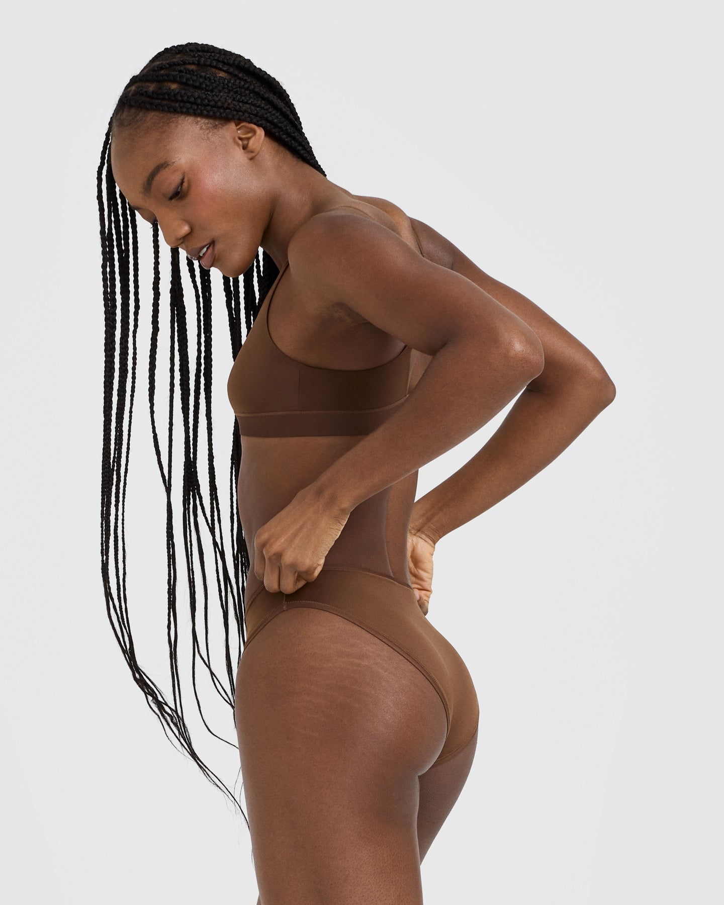 Alternative view of Silhouette Bralette | Nude 4