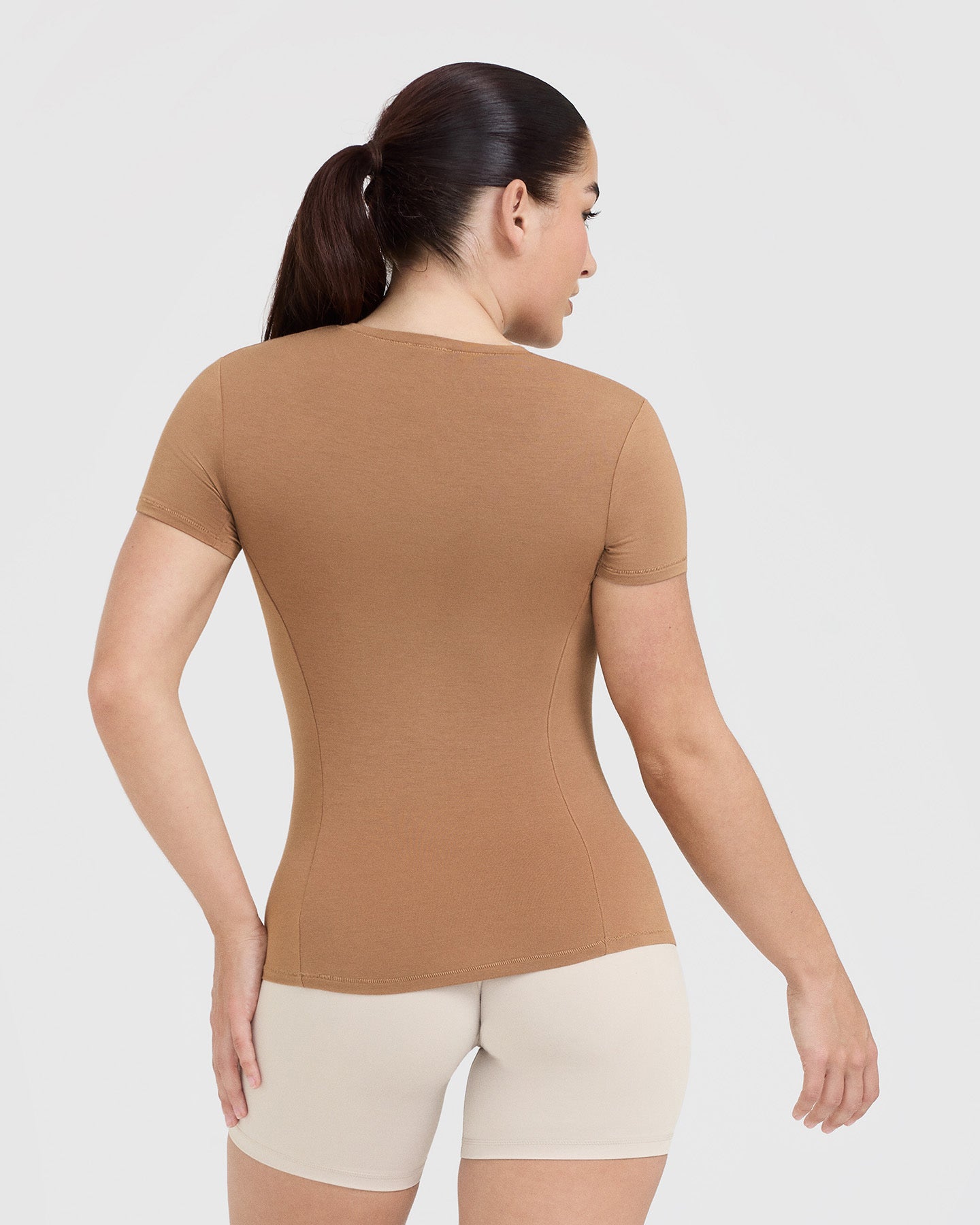 Mellow Soft Short Sleeve T-Shirt | Nude 3 - Image 2