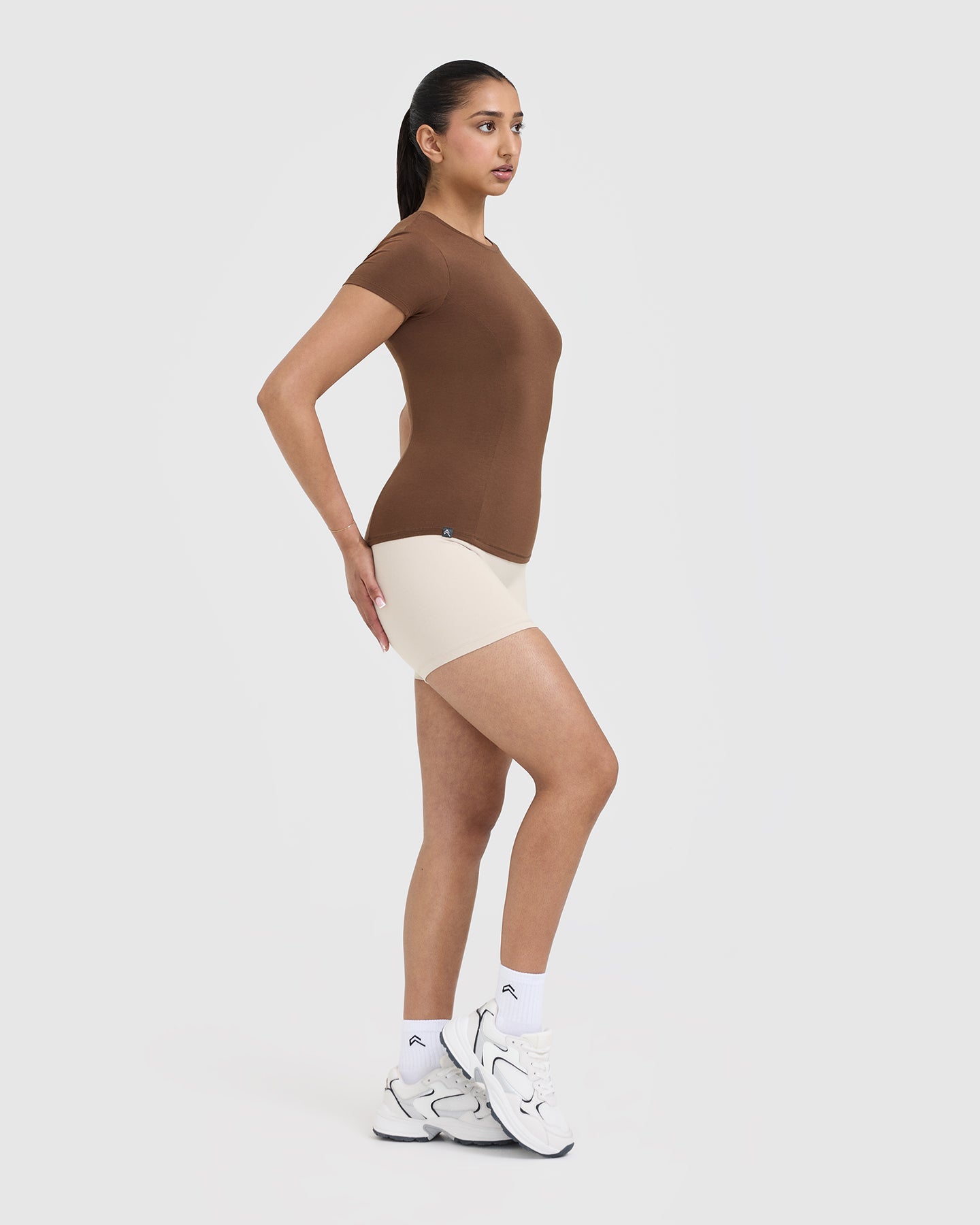 Mellow Soft Short Sleeve T-Shirt | Nude 4 - Image 3