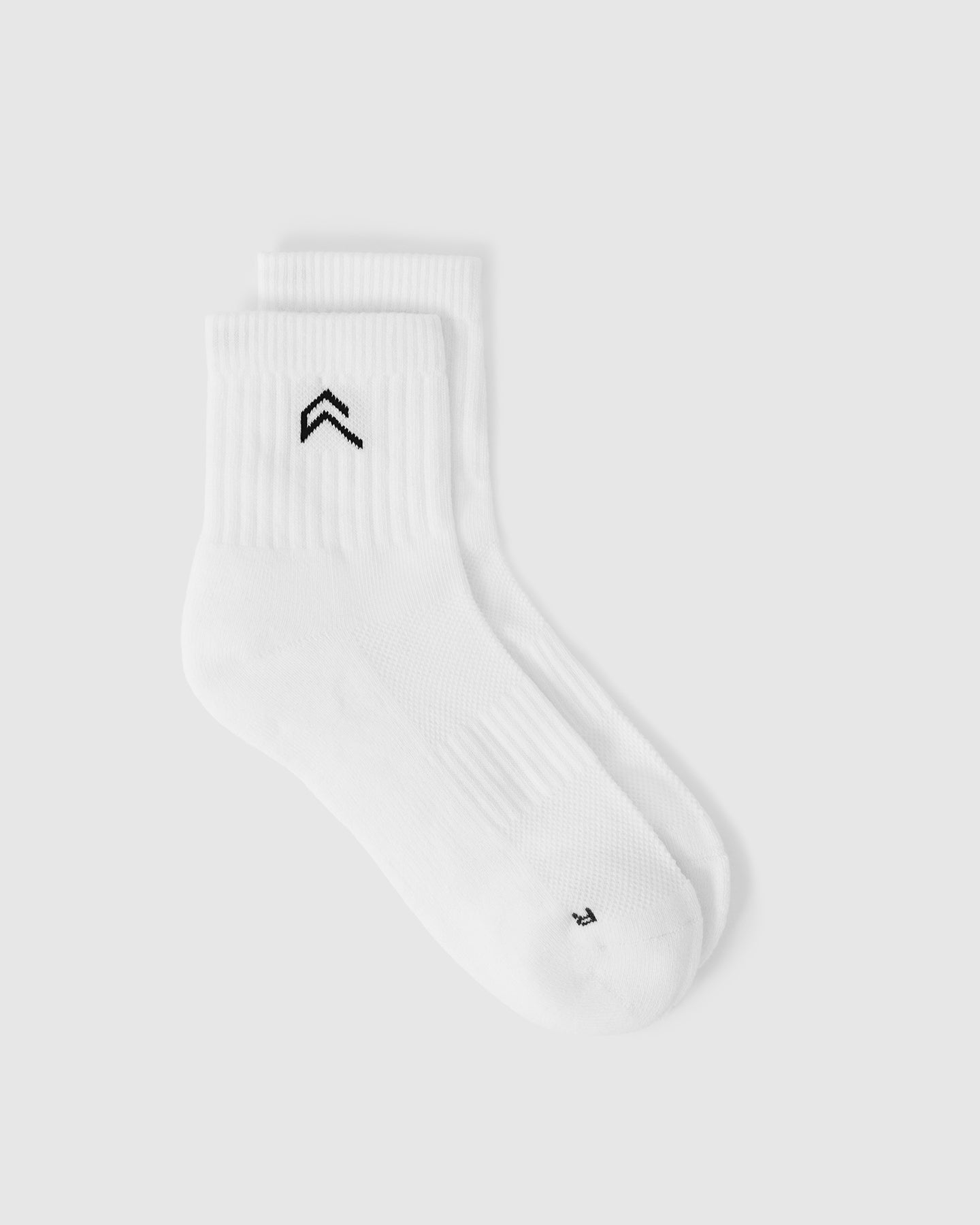Mid Crew Socks 5 Pack | White - Image 4