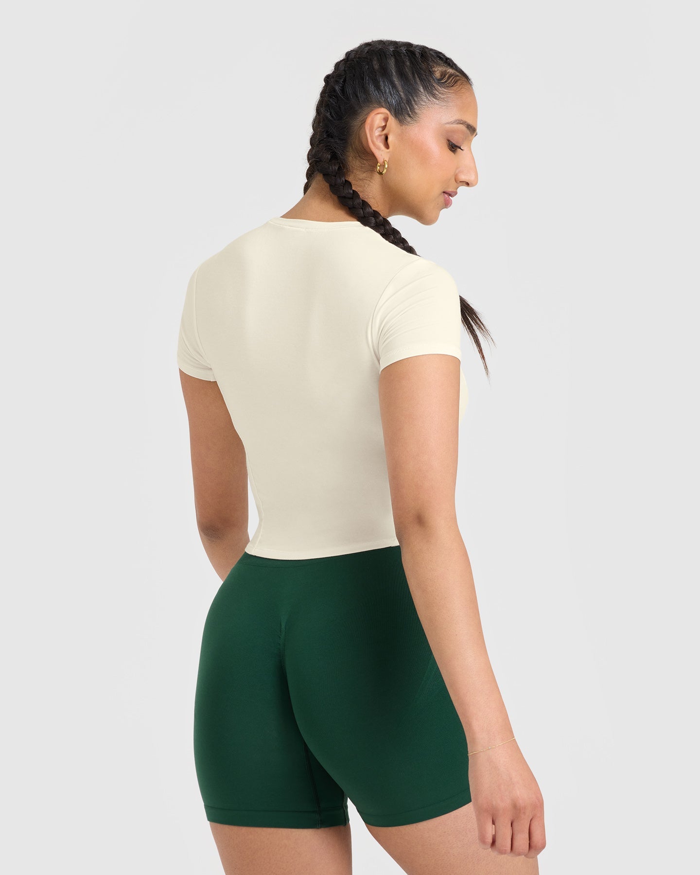 Mellow Soft Mid Short Sleeve T-Shirt | Off White - Image 2