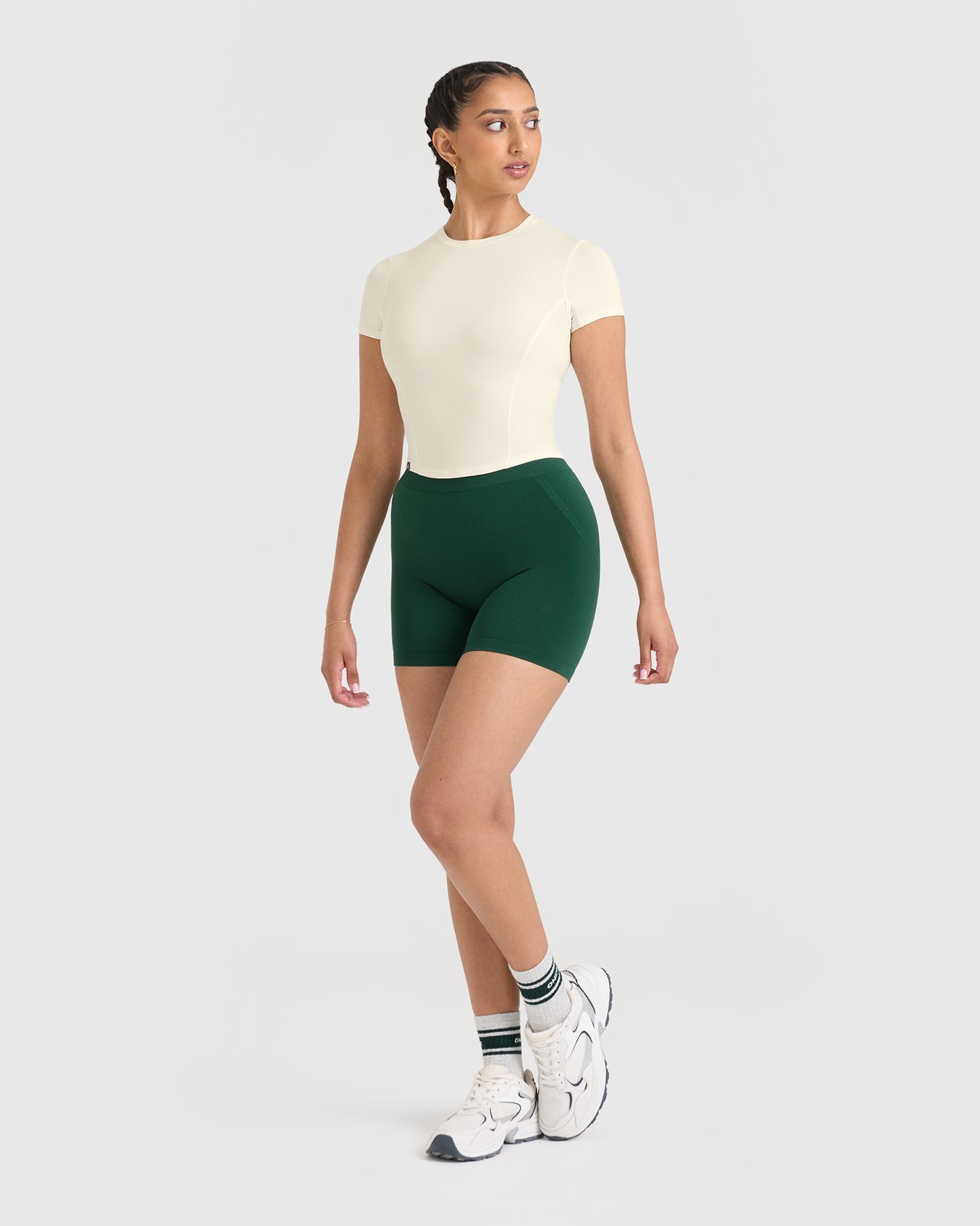 Mellow Soft Mid Short Sleeve T-Shirt | Off White - Image 3
