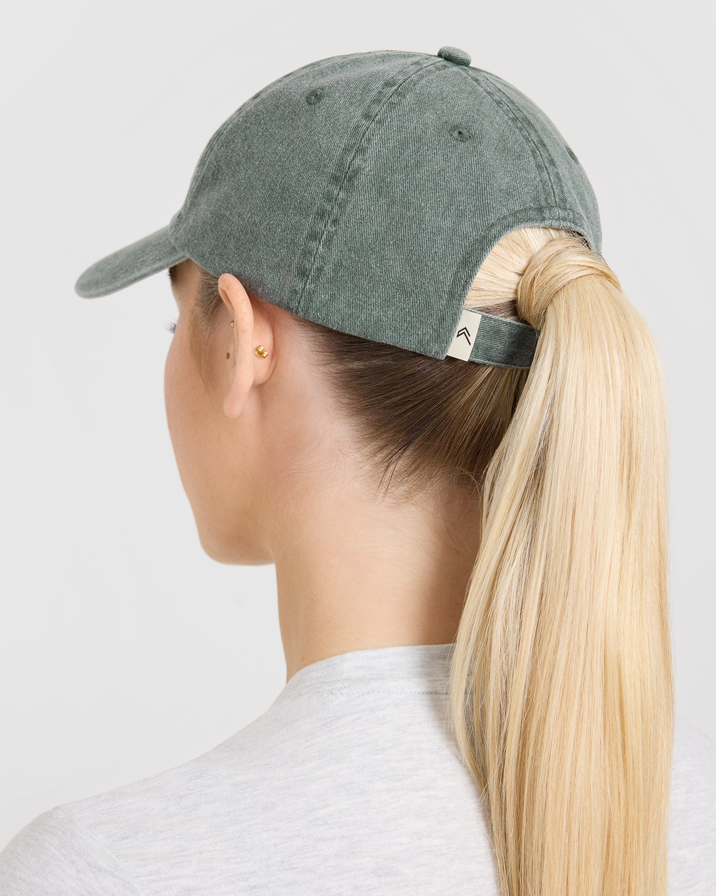 Vintage Wash Baseball Cap | Racing Green - Image 3
