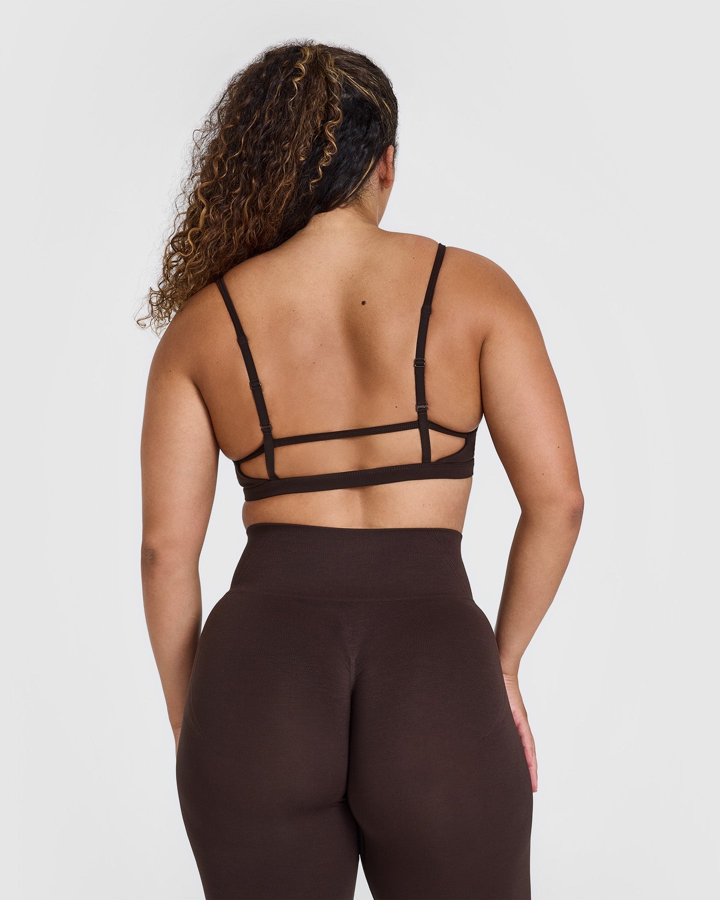 Alternative view of Timeless Strappy Bralette | 70% Cocoa