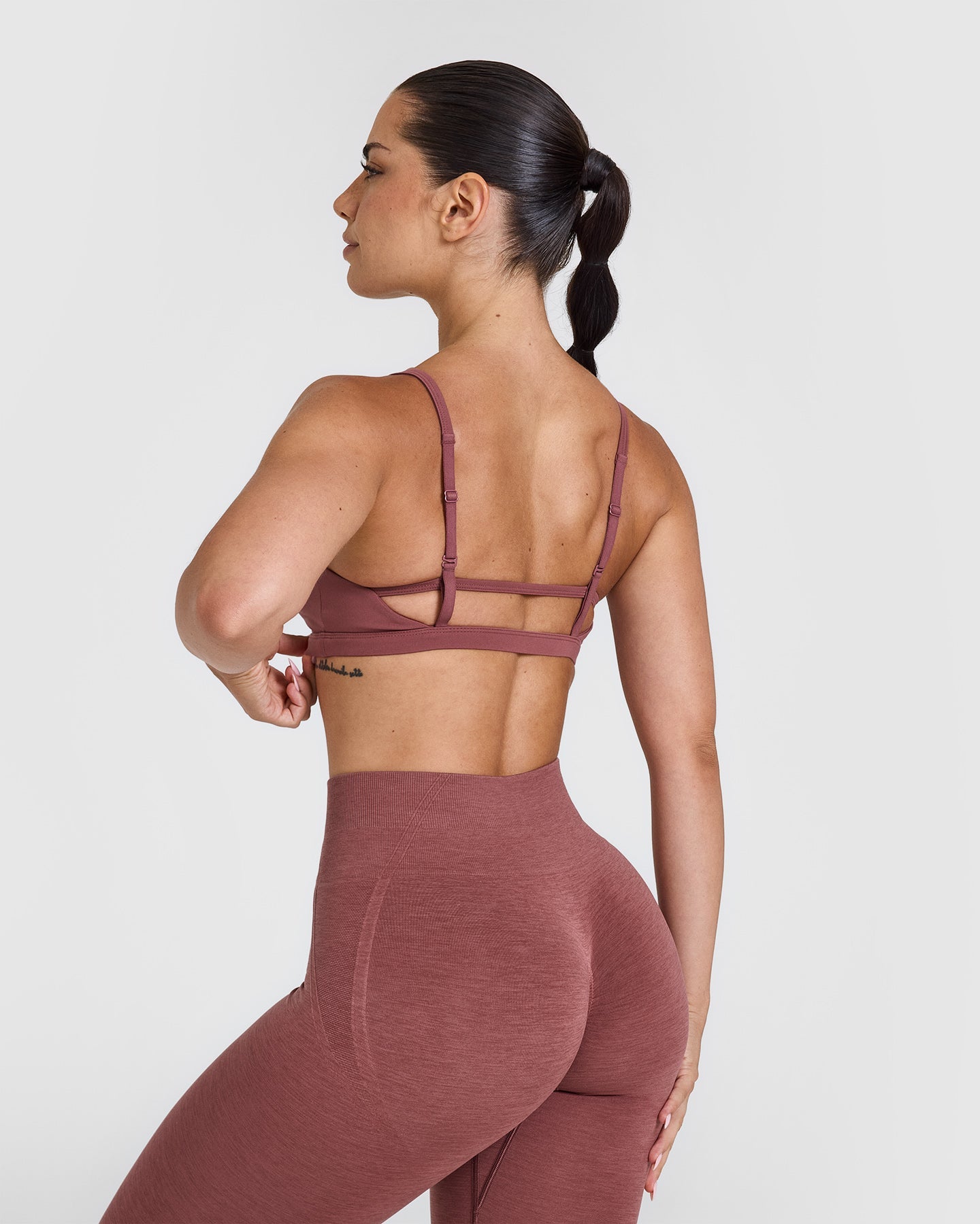 Alternative view of Timeless Strappy Bralette | Berry