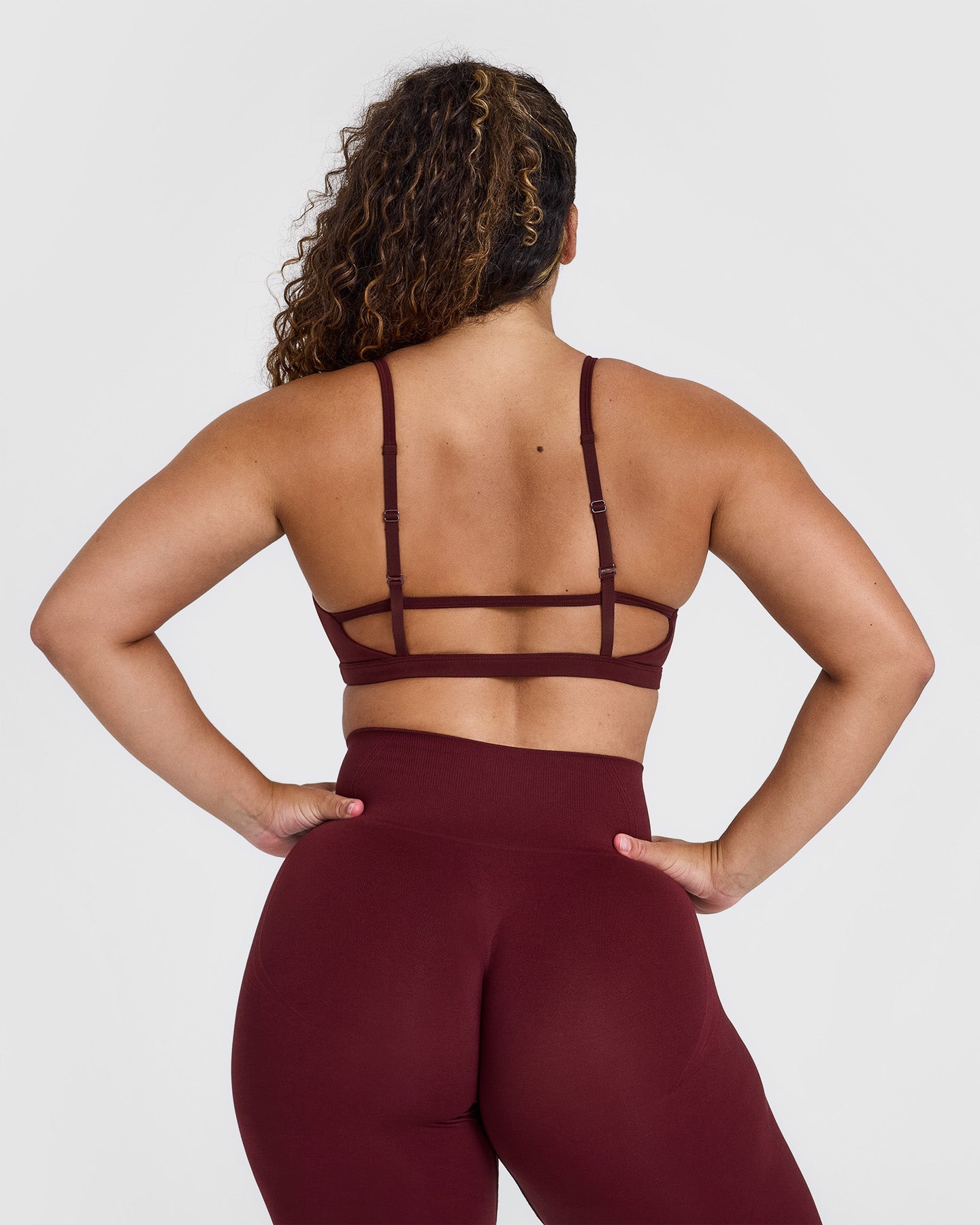 Alternative view of Timeless Strappy Bralette | Rosewood