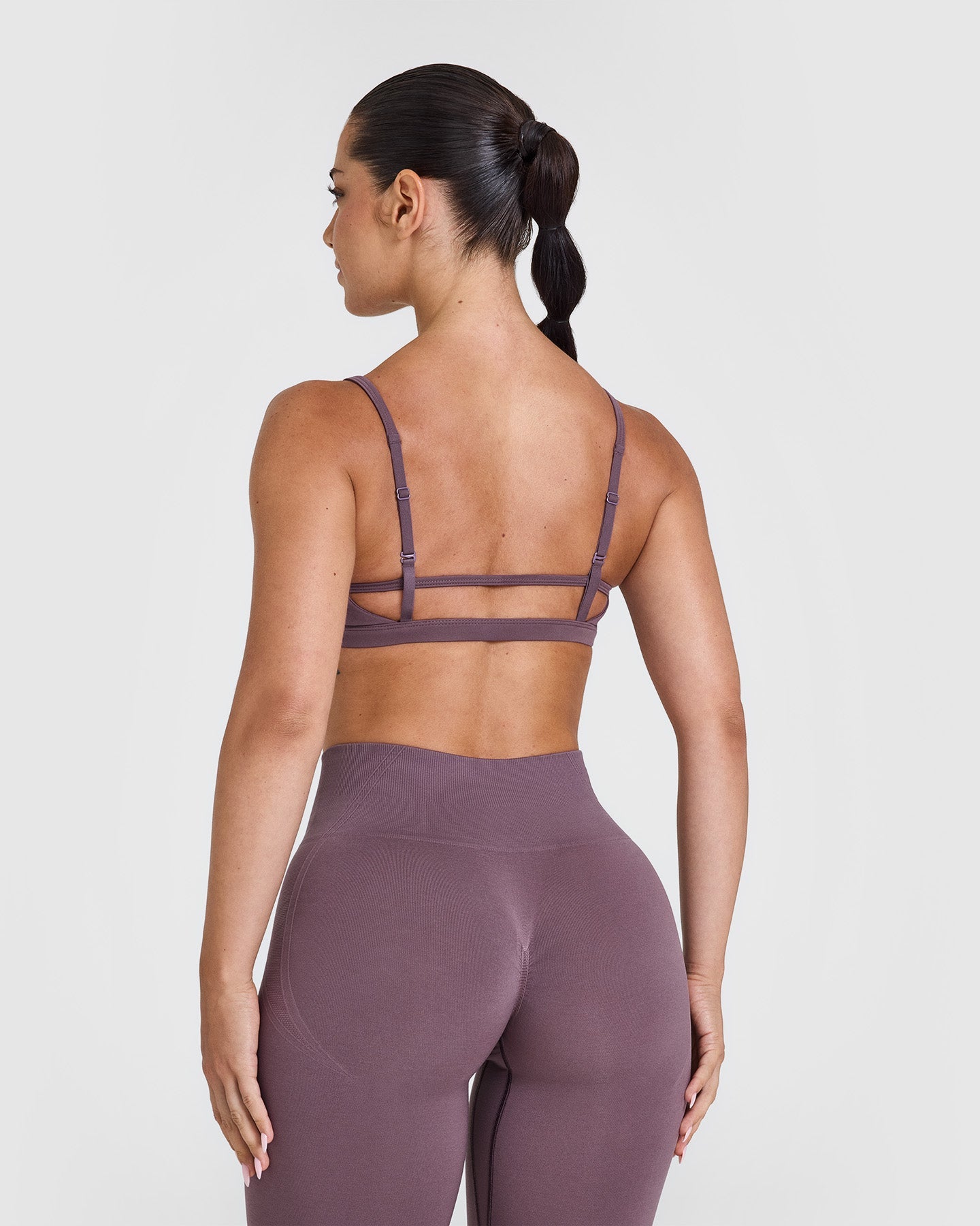 Alternative view of Timeless Strappy Bralette | Vintage Purple