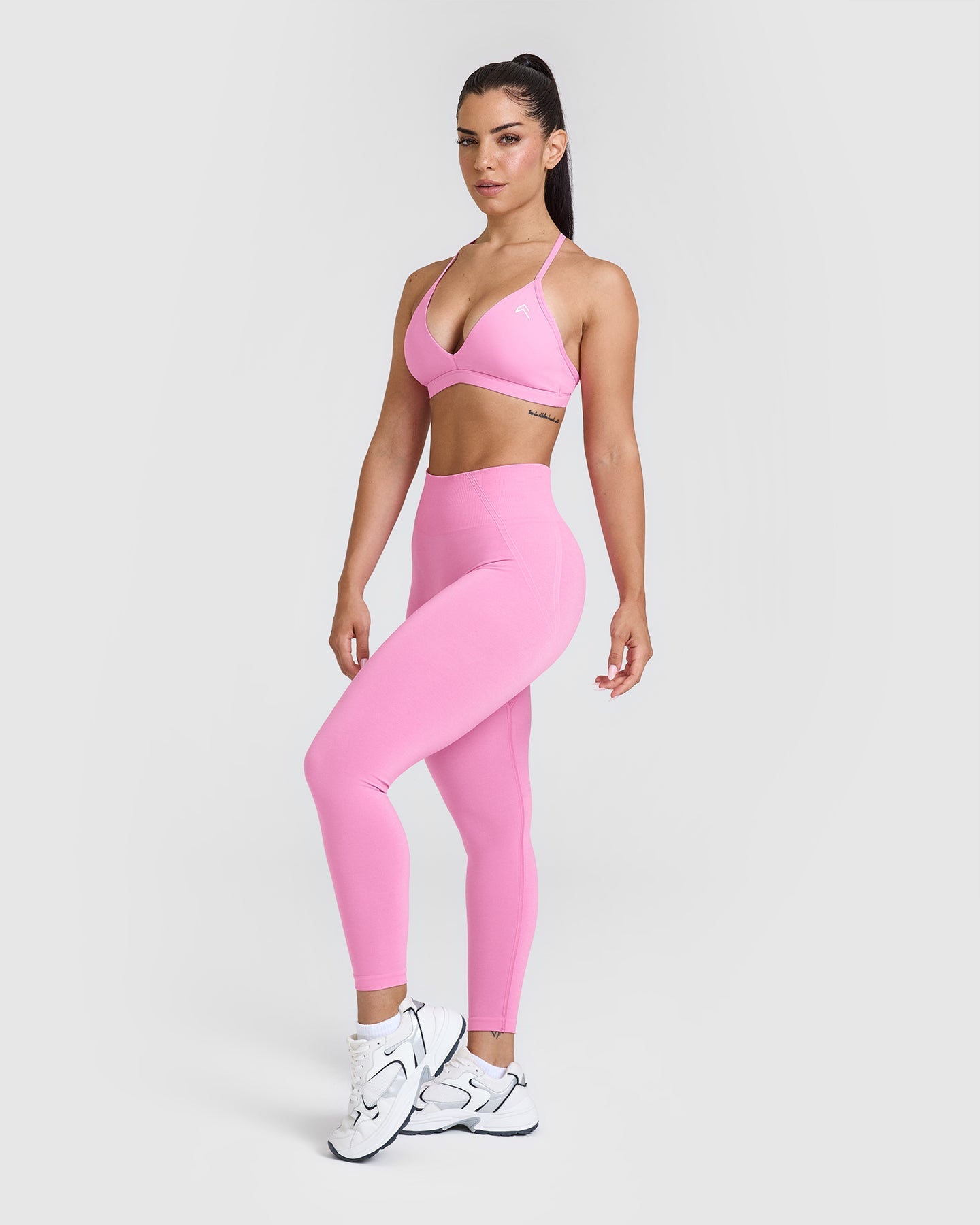 UnifiedMove Ultra Micro V Neck Bralette | Power Pink - Image 3
