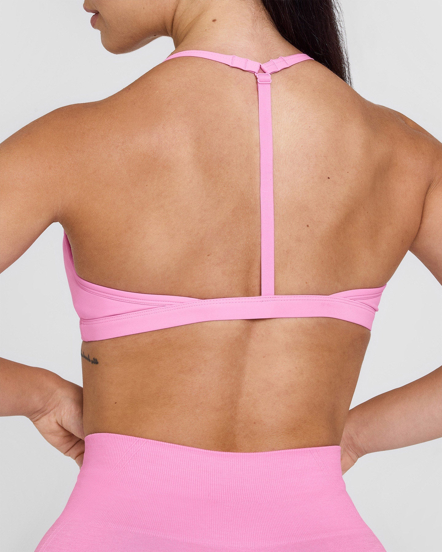UnifiedMove Ultra Micro V Neck Bralette | Power Pink - Image 5