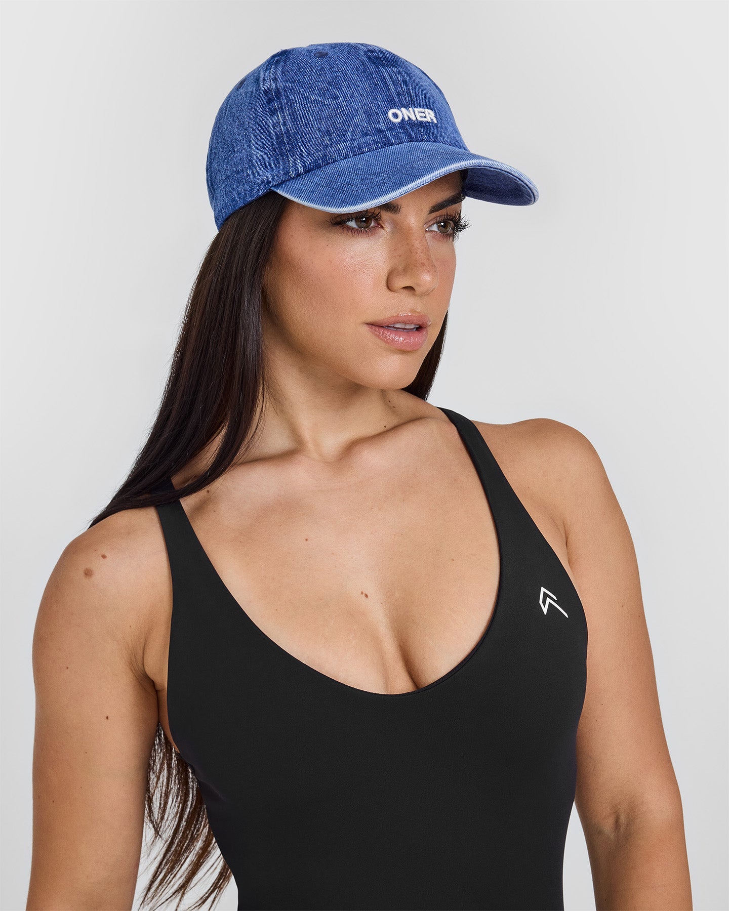 Alternative view of Vintage Wash Baseball Cap | Blue Denim