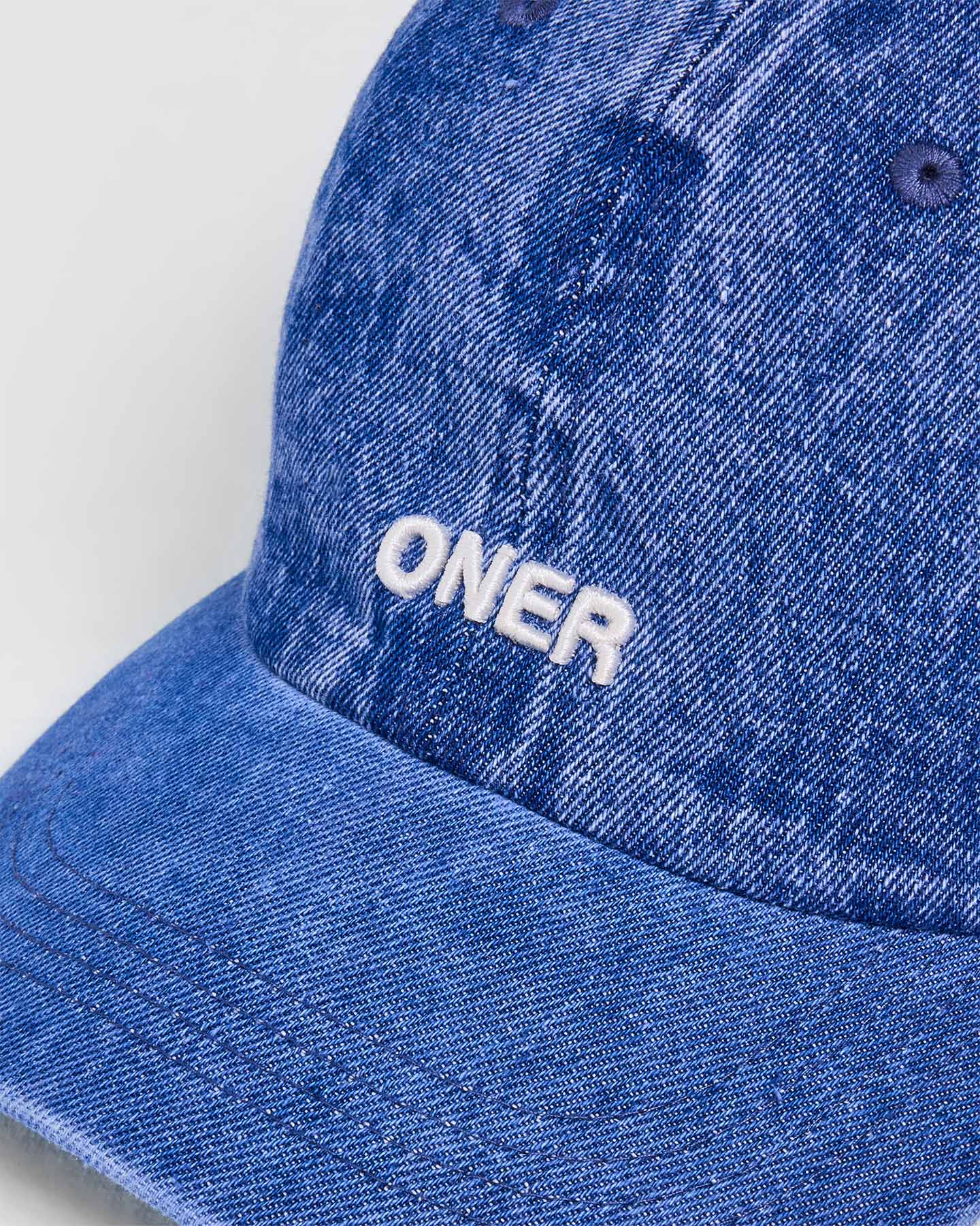 Vintage Wash Baseball Cap | Blue Denim - Image 5