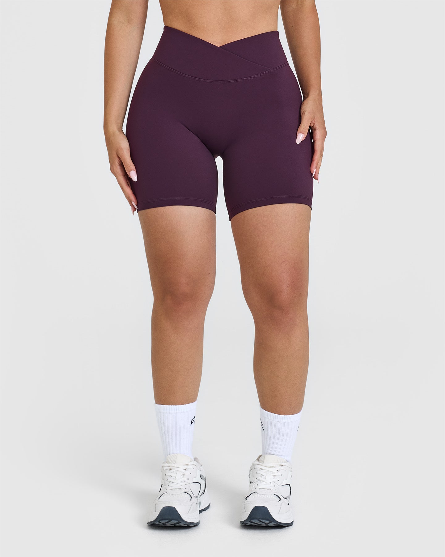 UnifiedMove Wrap Shorts 6" | Blackberry Purple