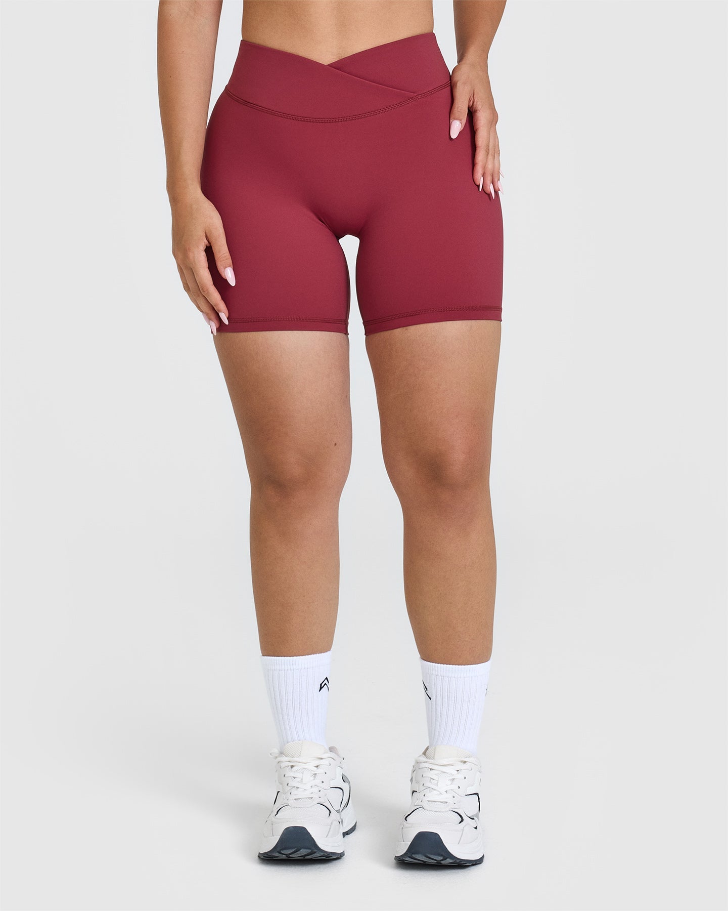 UnifiedMove Wrap Shorts 6" | Burnt Cherry