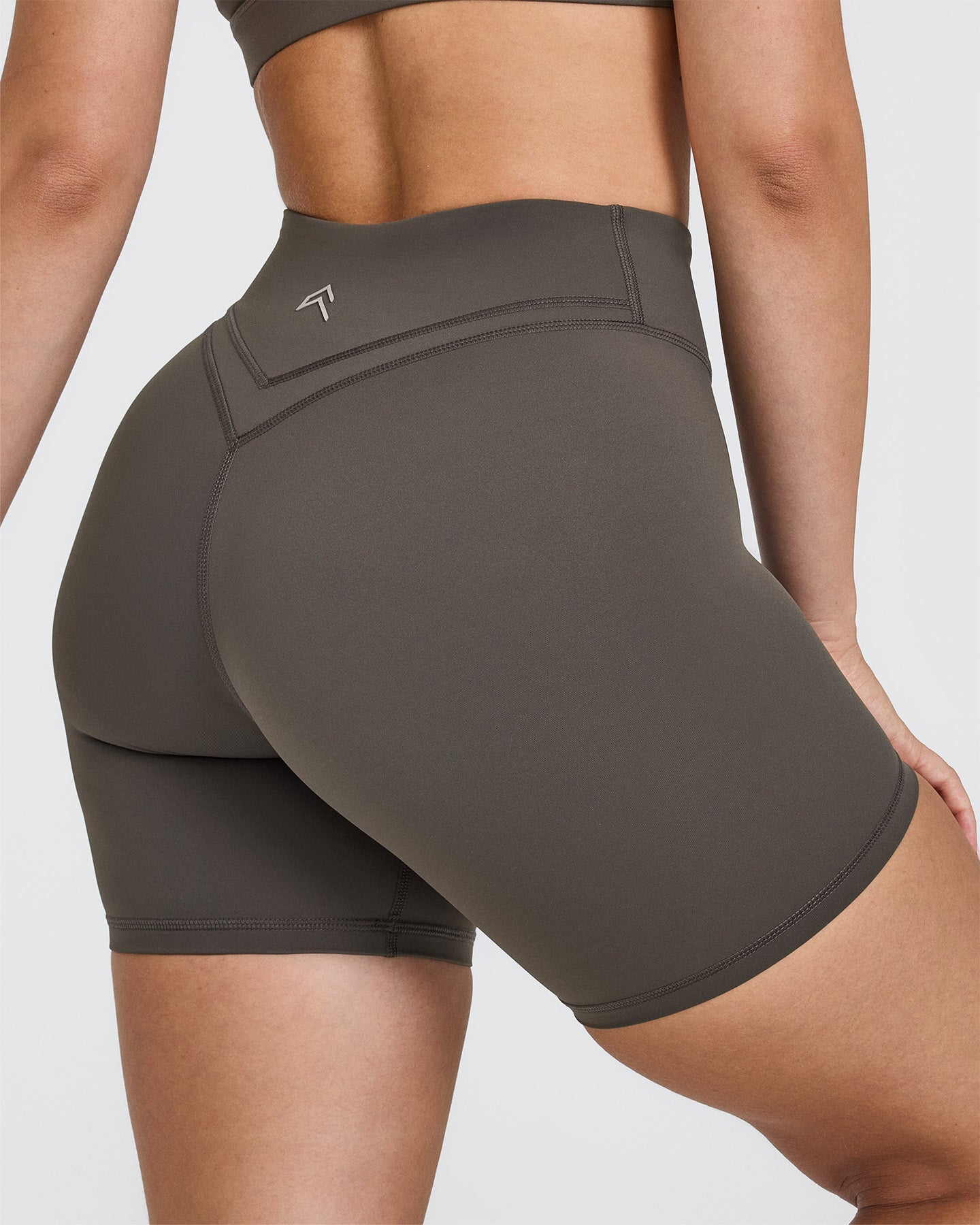 UnifiedMove Wrap Shorts 6" | Deep Taupe - Image 5