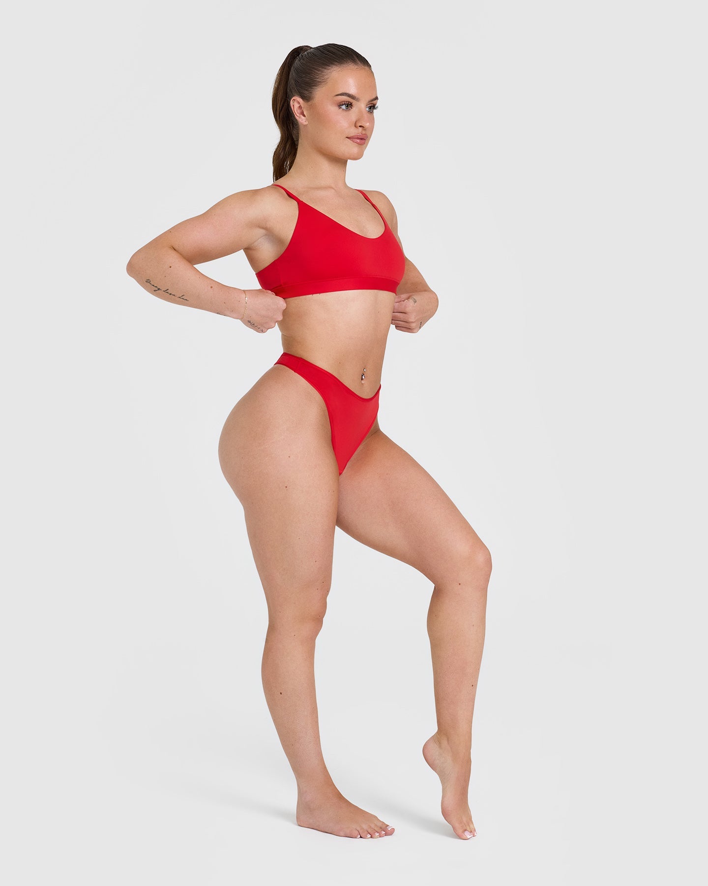 Silhouette Thong | Muscle Mommy Red - Image 3