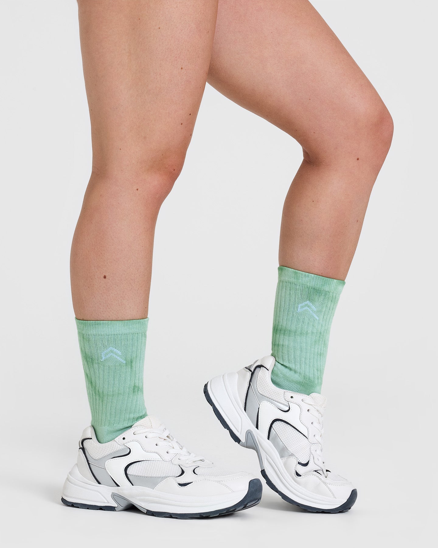 Alternative view of Tie Dye Socks 3 Pack | Power Pink/Black/Pump Green