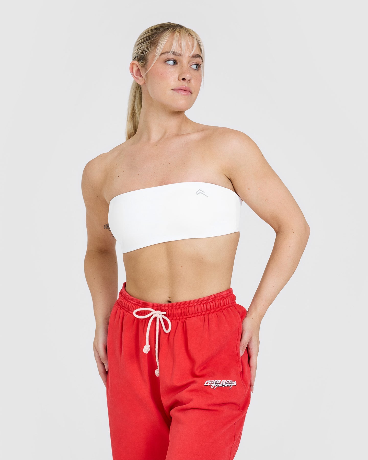 UnifiedMove Micro Bandeau Bralette | White