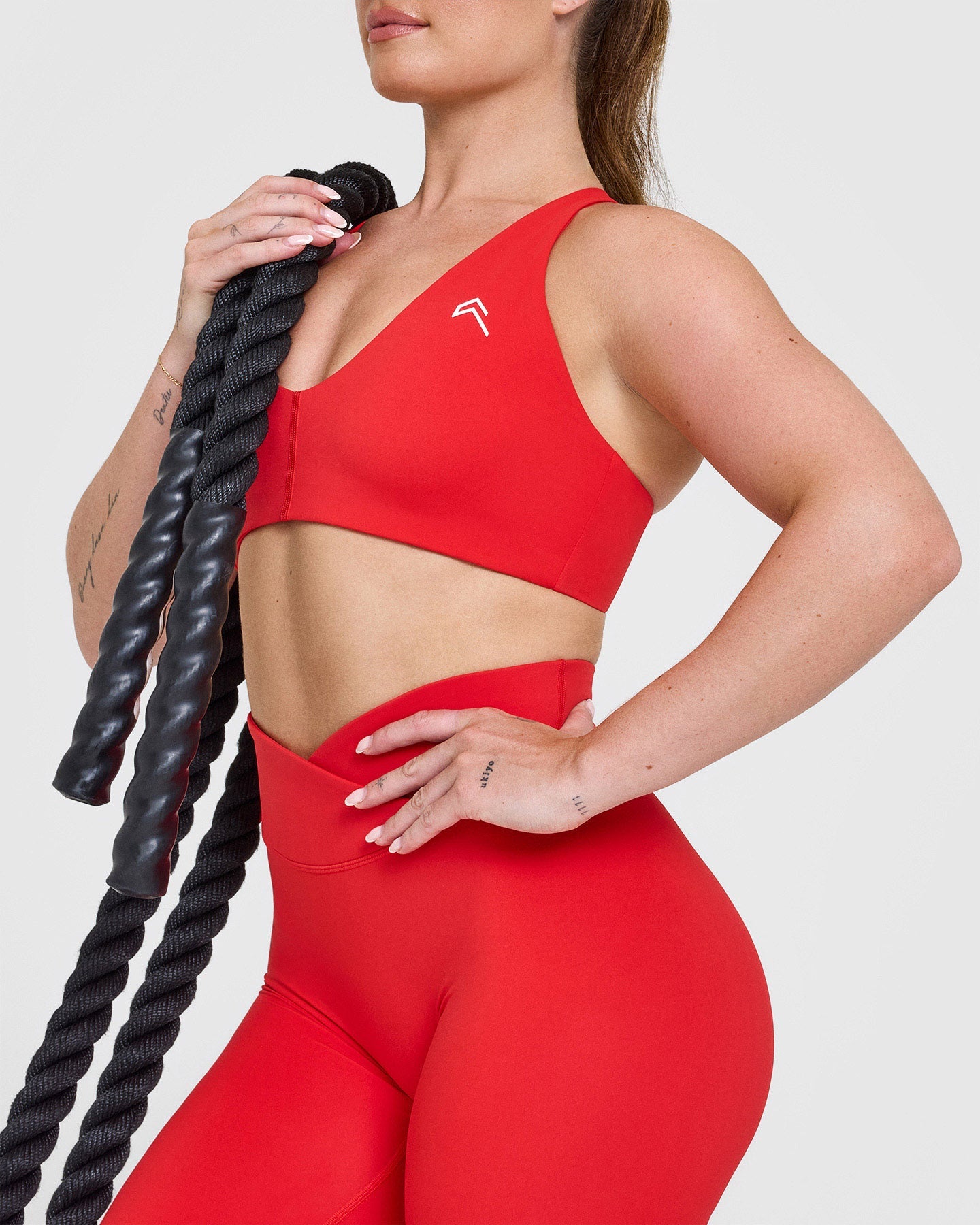 UnifiedMove Wrap Leggings | Muscle Mommy Red - Image 6