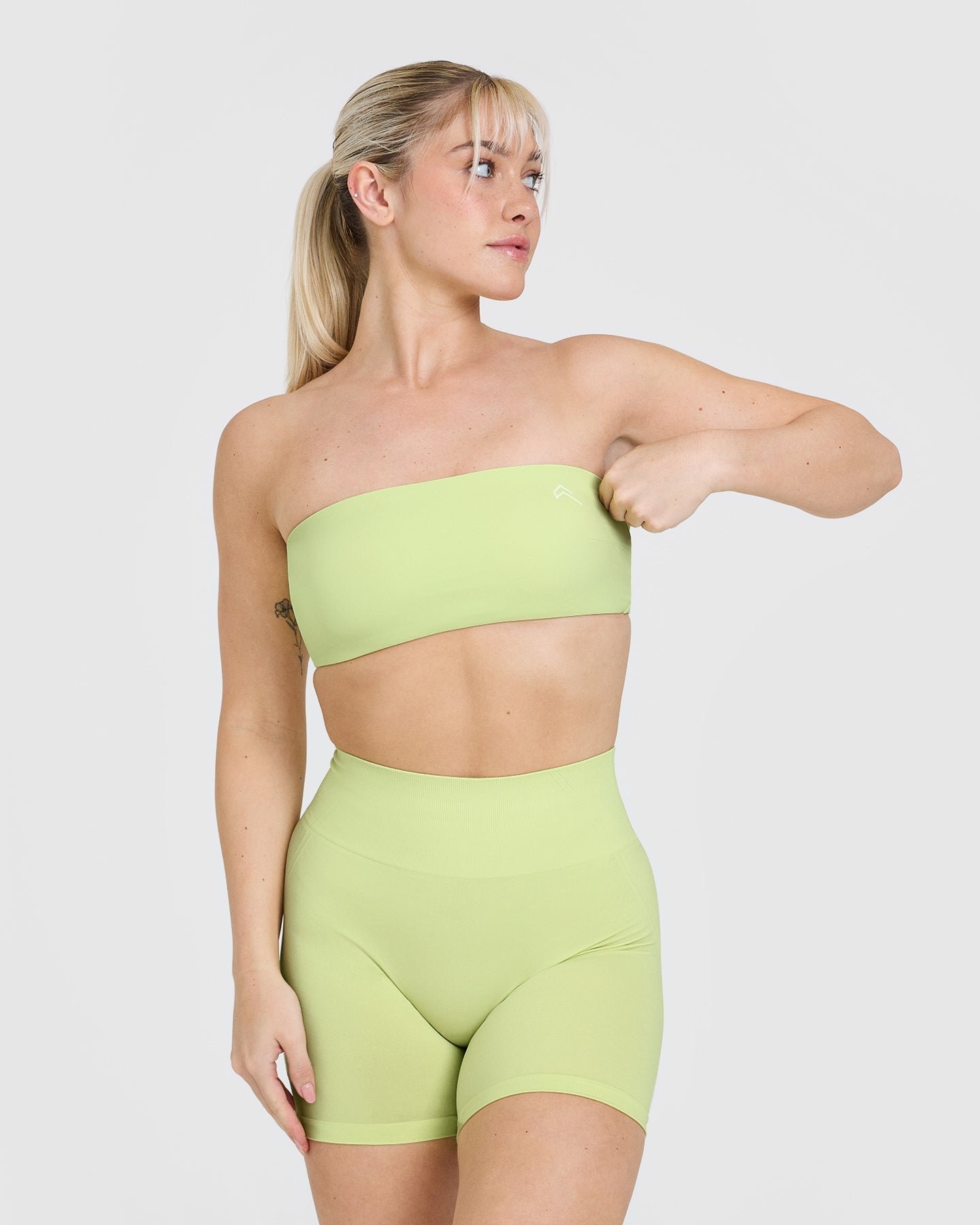 UnifiedMove Micro Bandeau Bralette | Pump Green