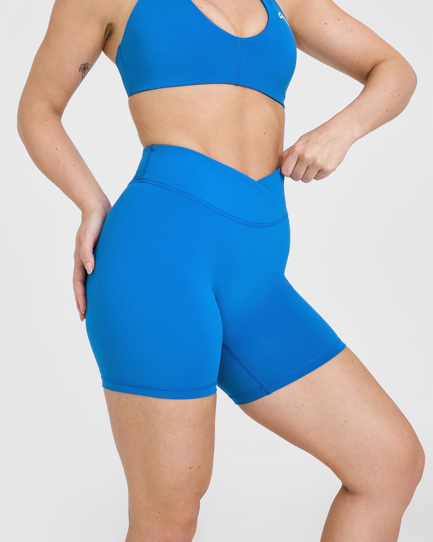 UnifiedMove Wrap Shorts 6" | Retro Blue - Image 4