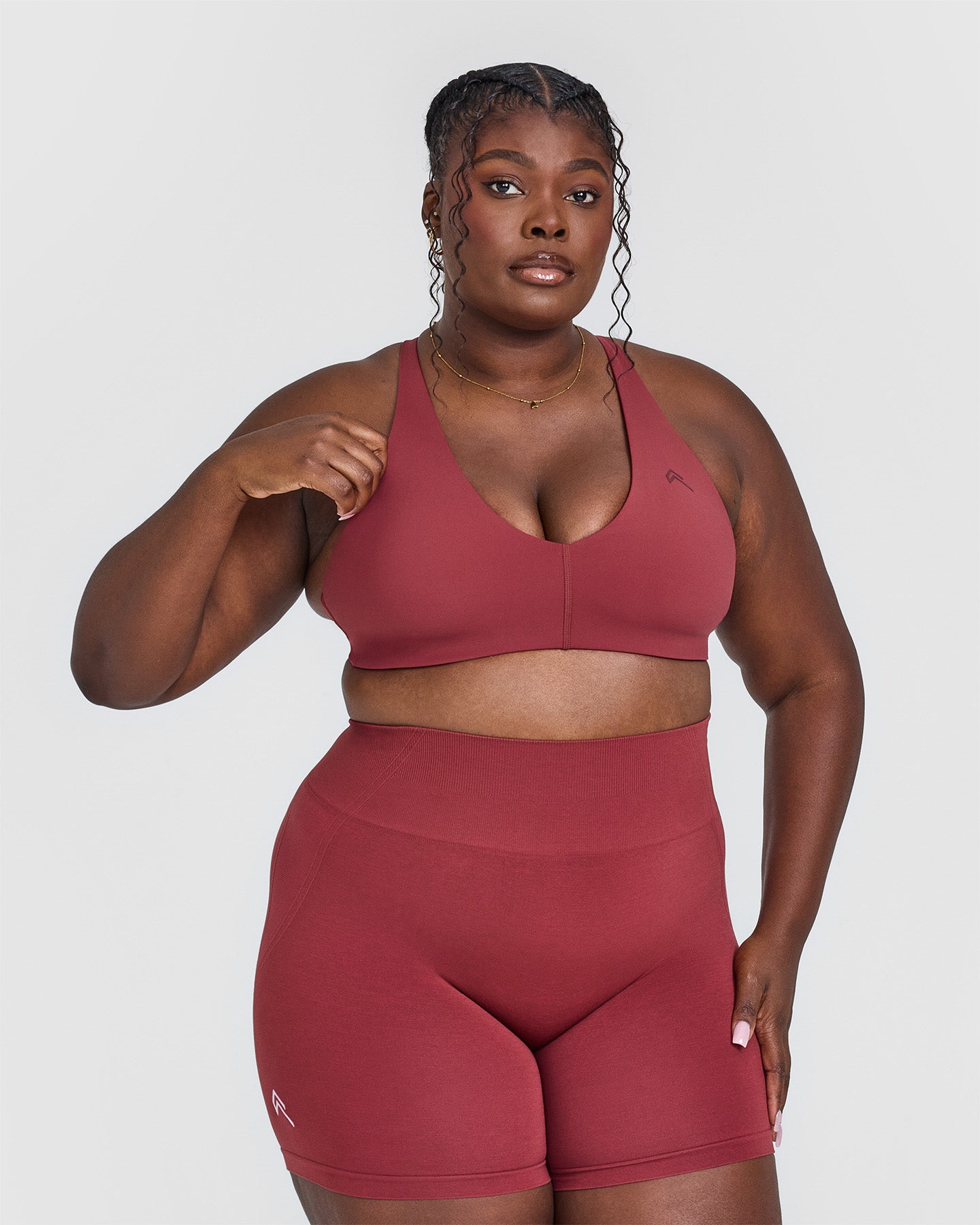 UnifiedMove Micro Bralette | Burnt Cherry