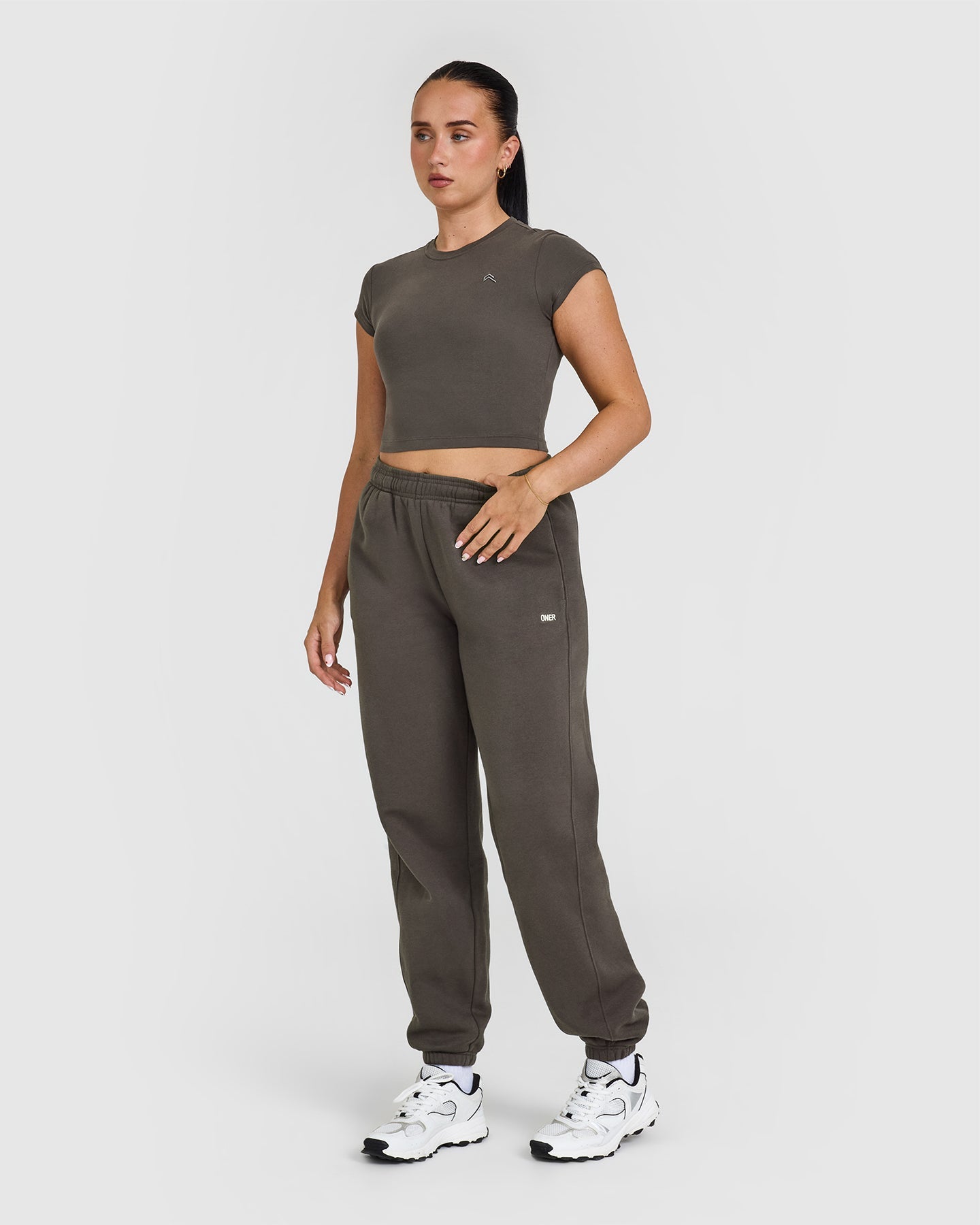 Foundations Joggers | Deep Taupe - Image 3