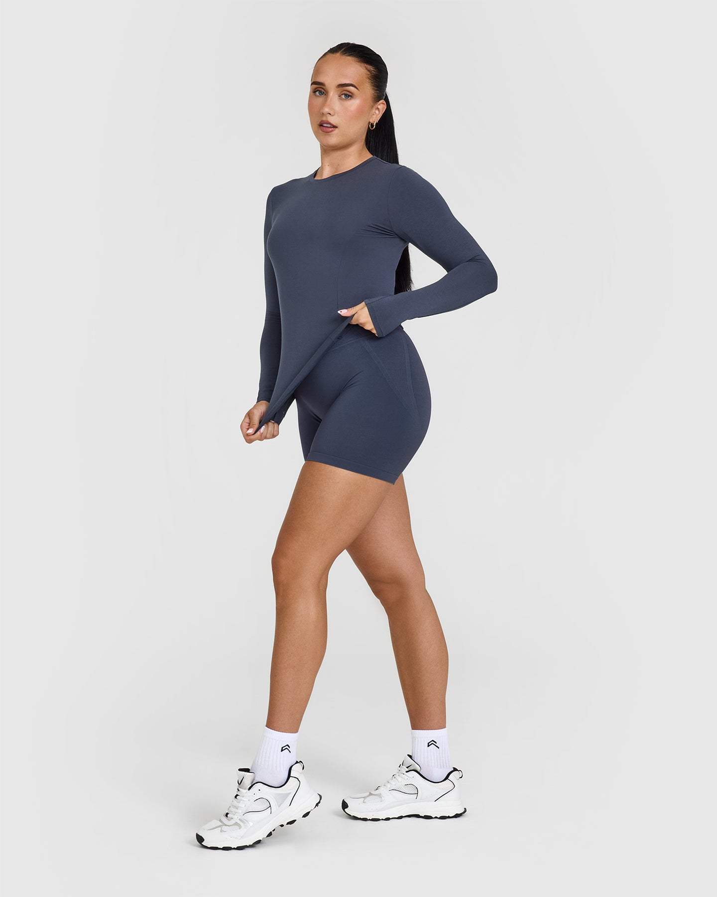 Mellow Soft Long Sleeve Top | True Blue - Image 3