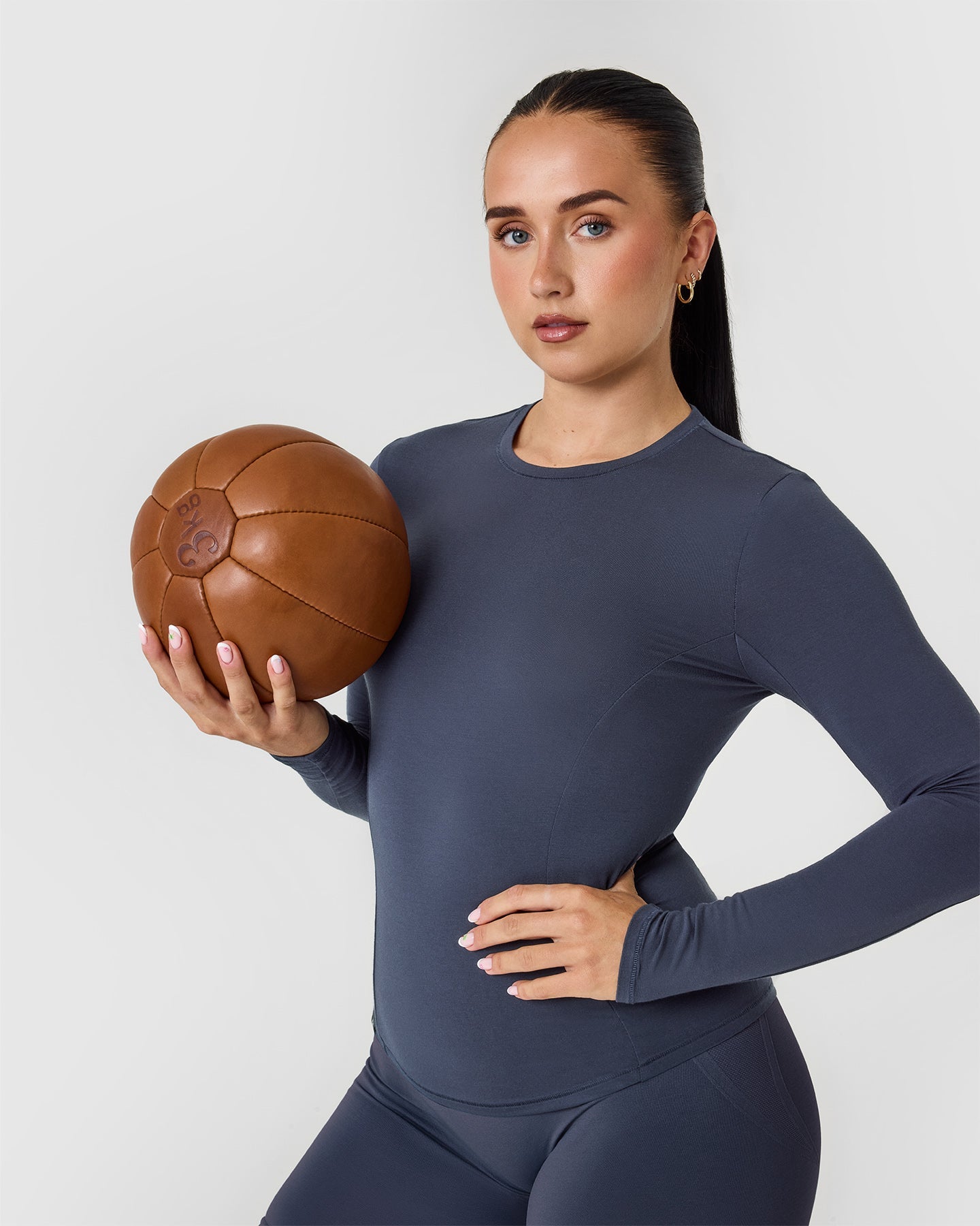 Mellow Soft Long Sleeve Top | True Blue - Image 6