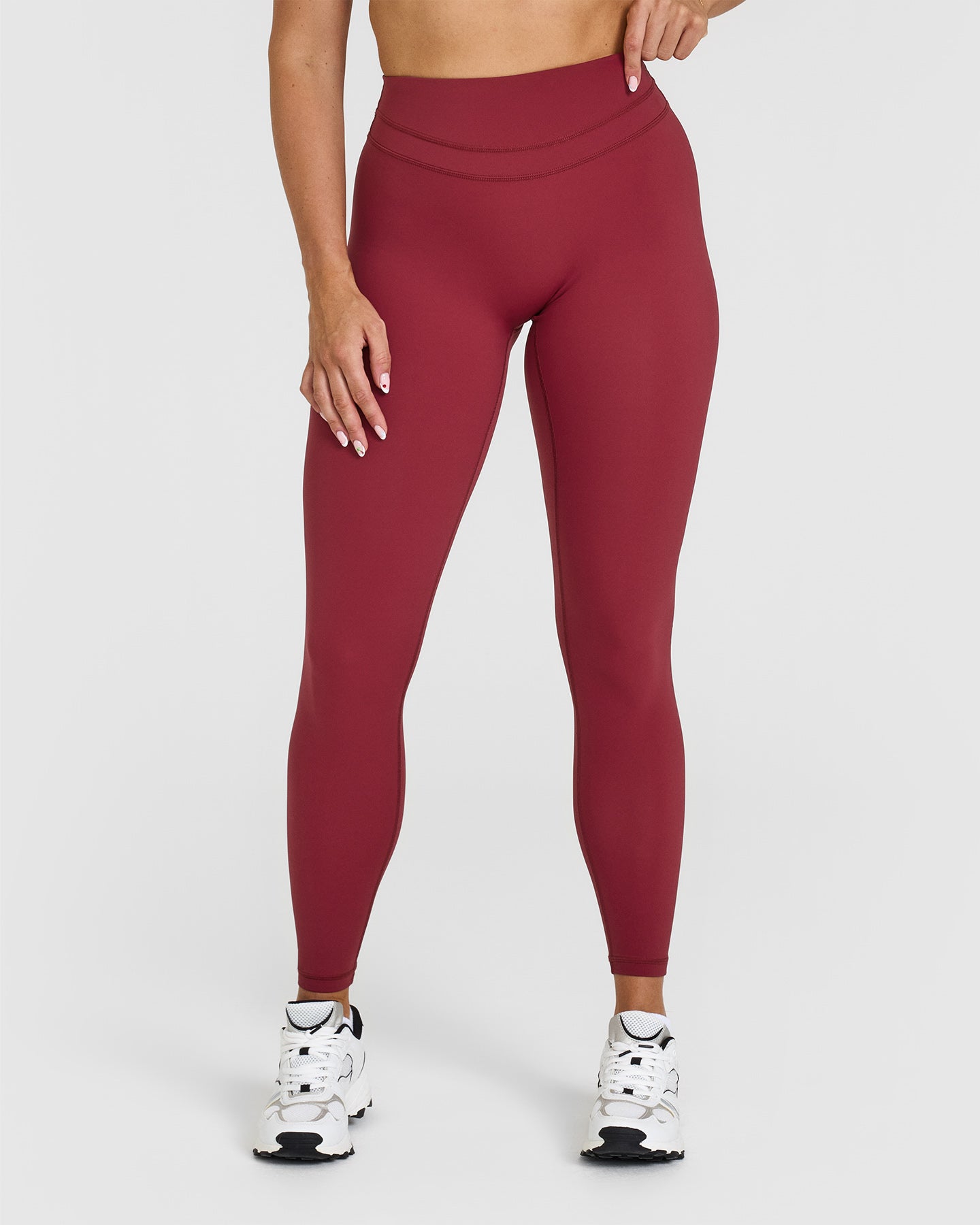 UnifiedMove High Waisted Leggings | Burnt Cherry