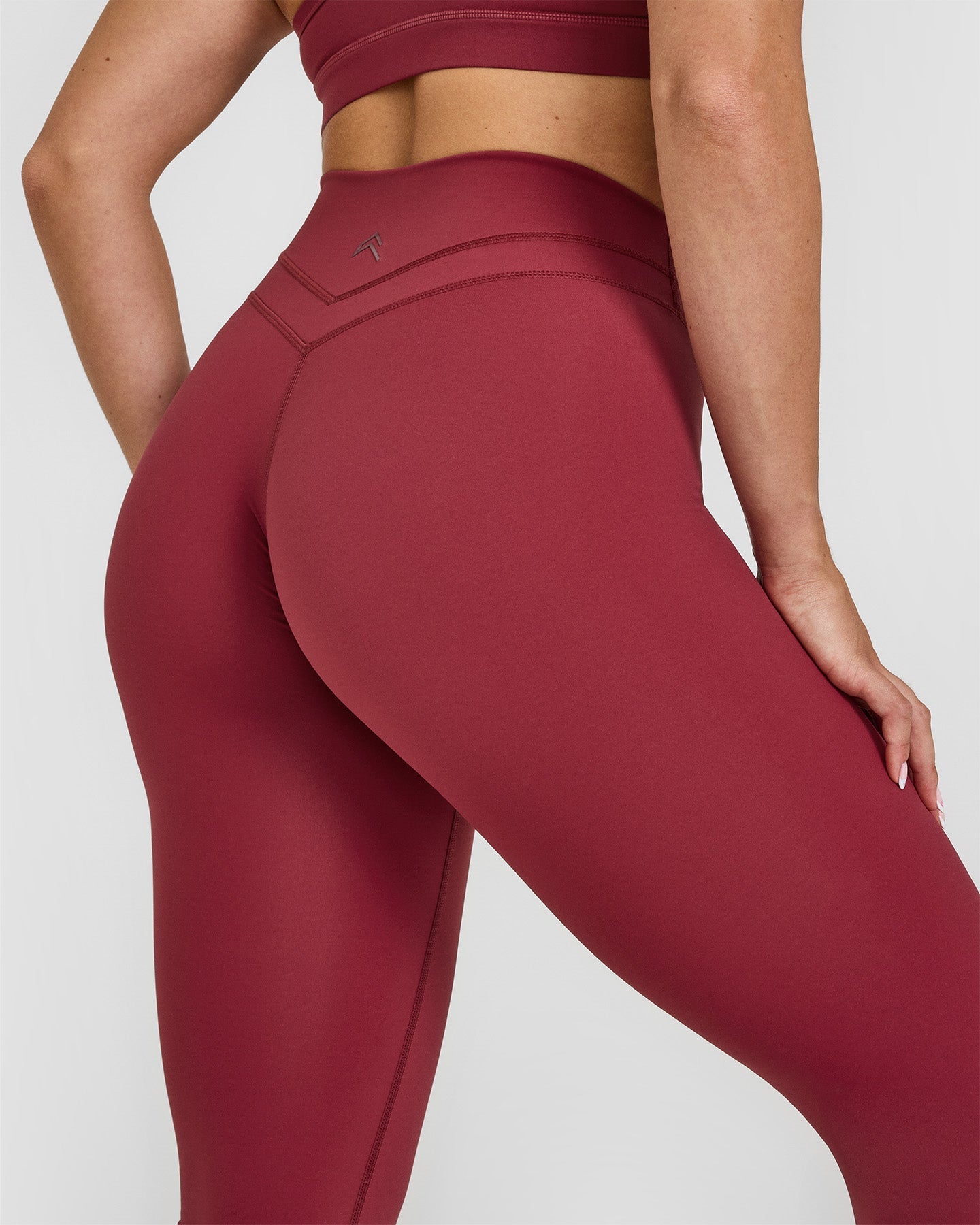 UnifiedMove High Waisted Leggings | Burnt Cherry - Image 5