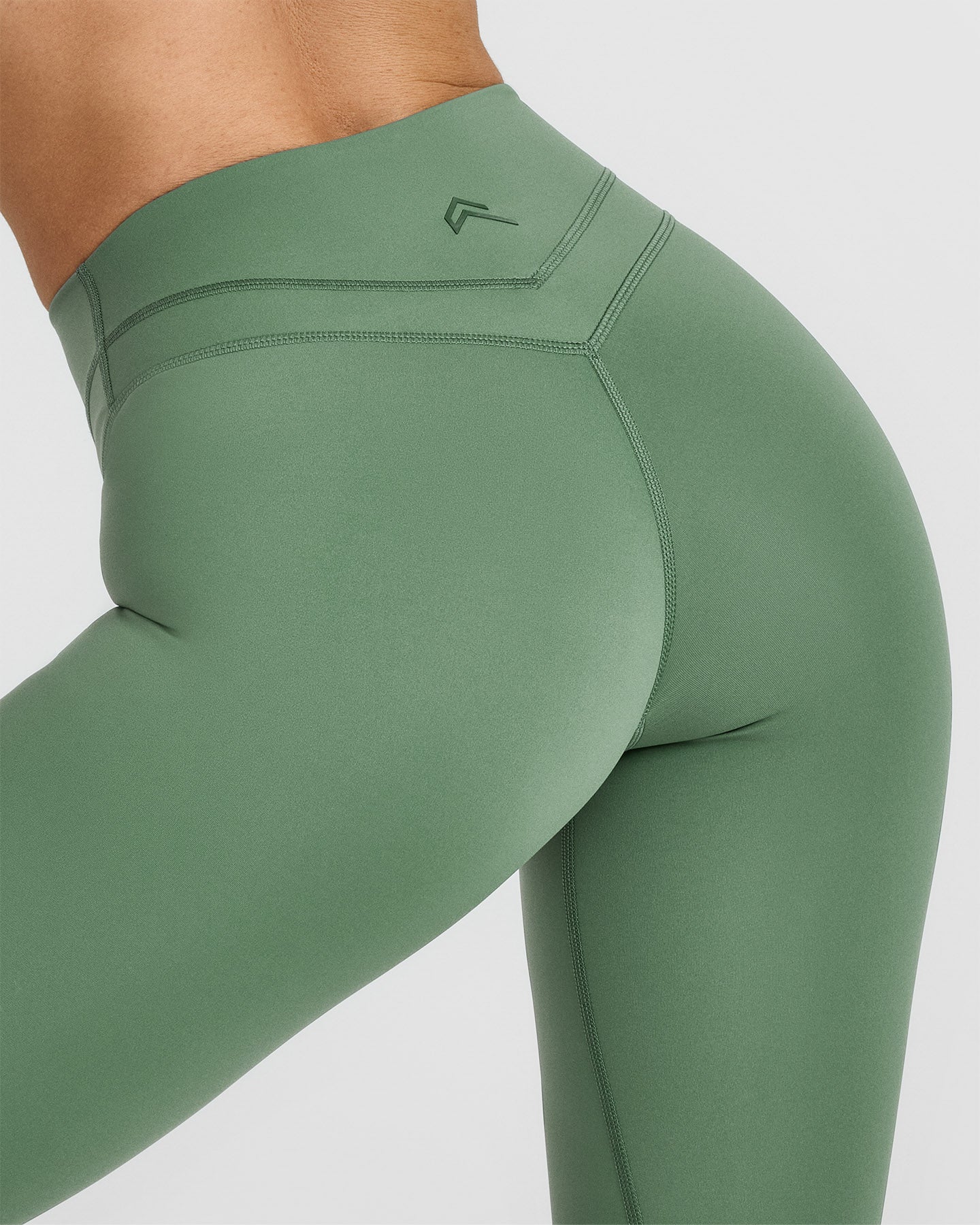 UnifiedMove High Waisted Leggings | Forest Green - Image 5