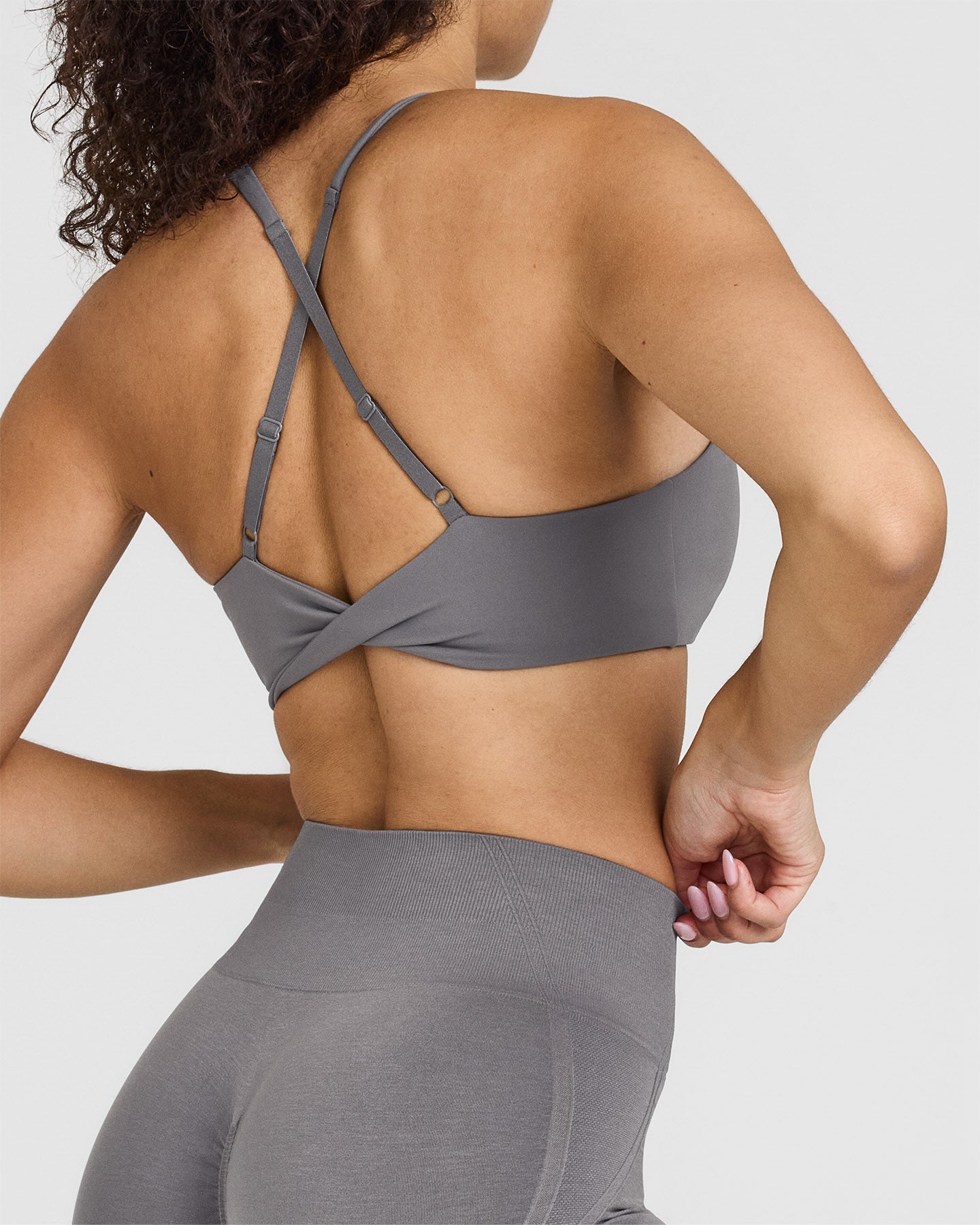 UnifiedMove Micro Bralette | Ash Grey - Image 5