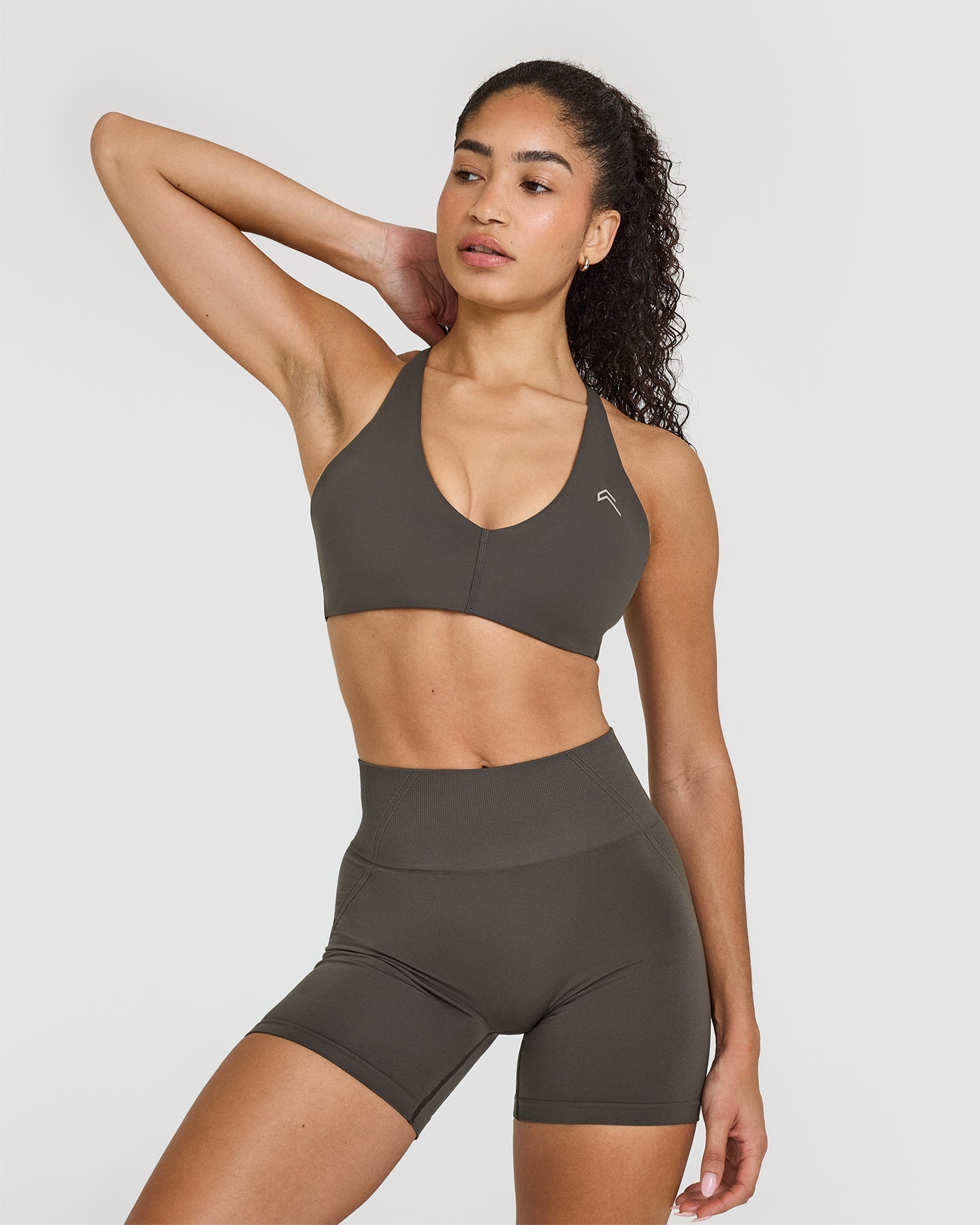 UnifiedMove Micro Bralette | Deep Taupe