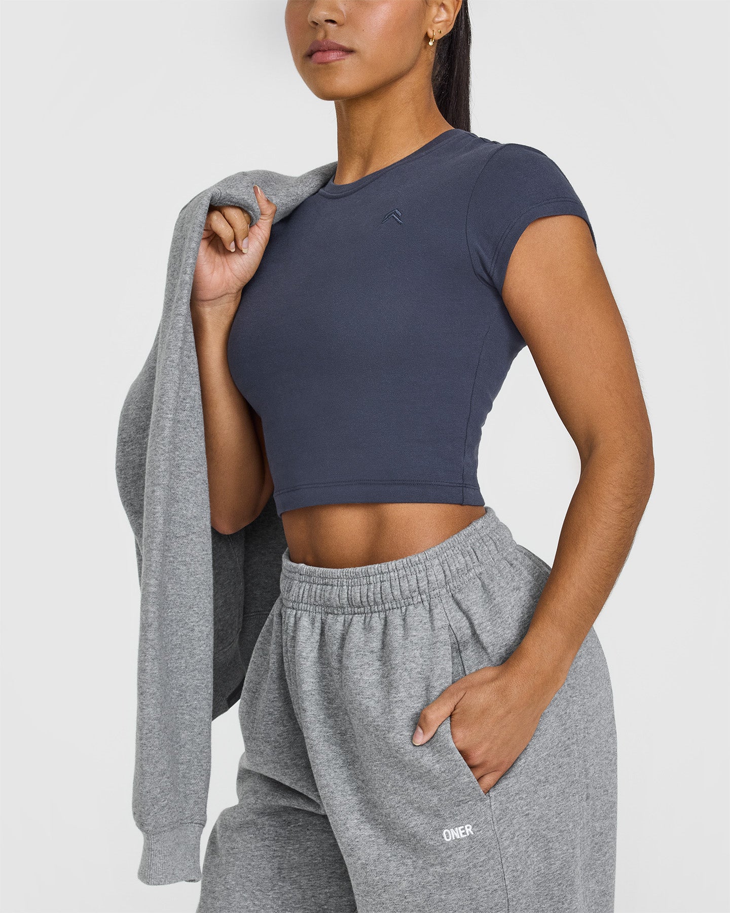 Foundations Joggers | Charcoal Marl - Image 6