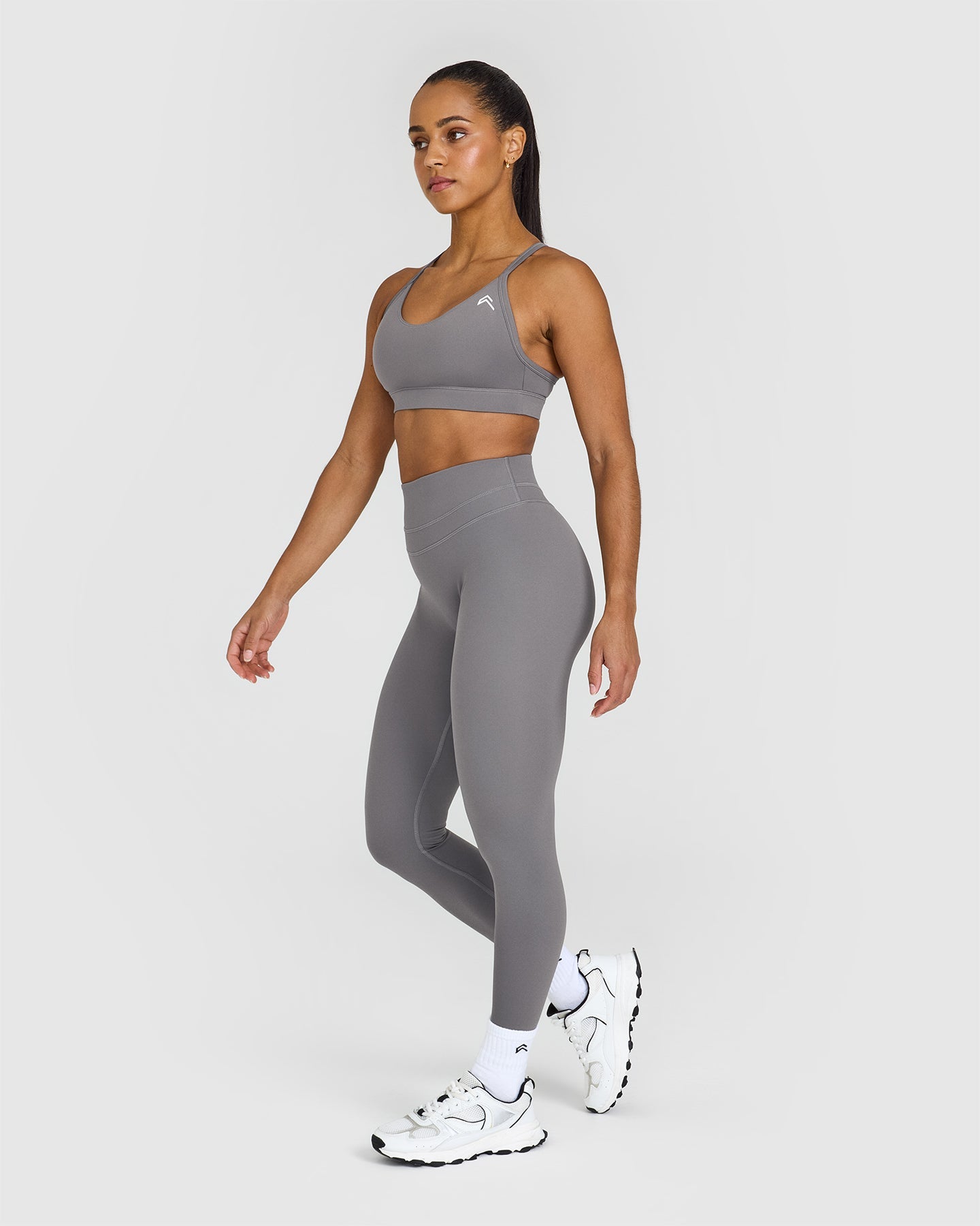 UnifiedMove High Waisted Leggings | Ash Grey - Image 3