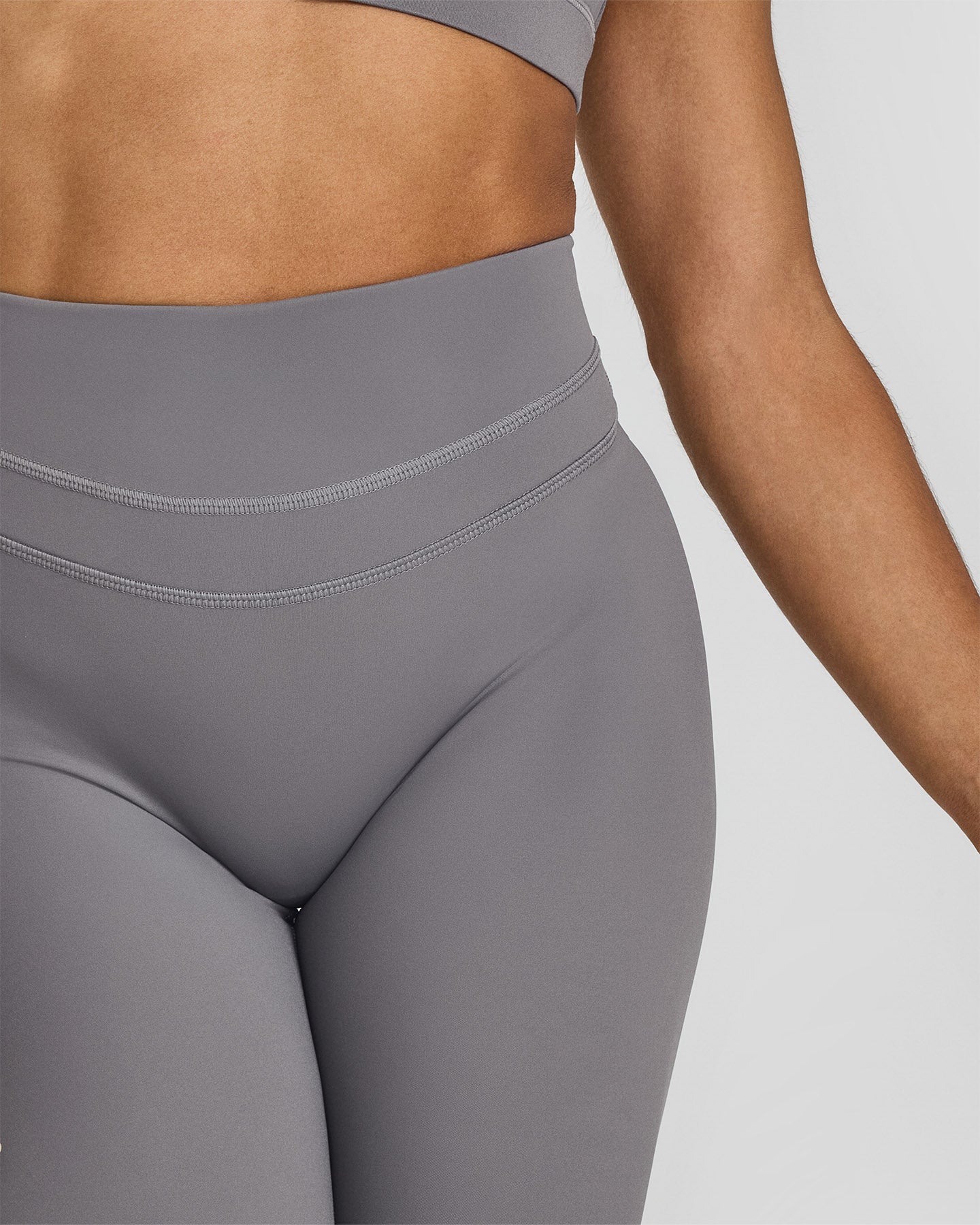 UnifiedMove High Waisted Leggings | Ash Grey - Image 4