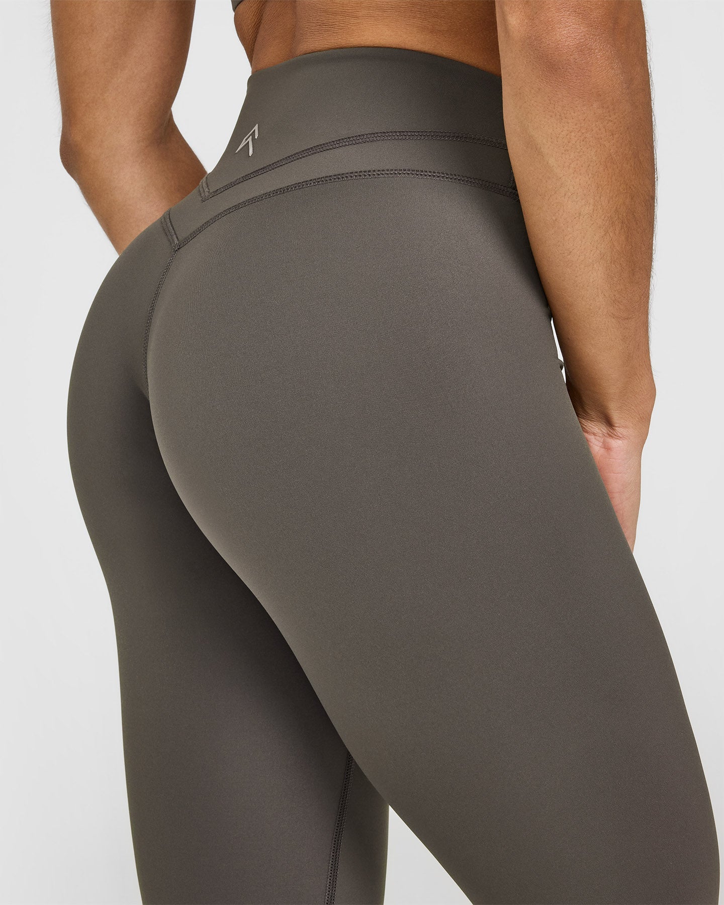 UnifiedMove High Waisted Leggings | Deep Taupe - Image 5