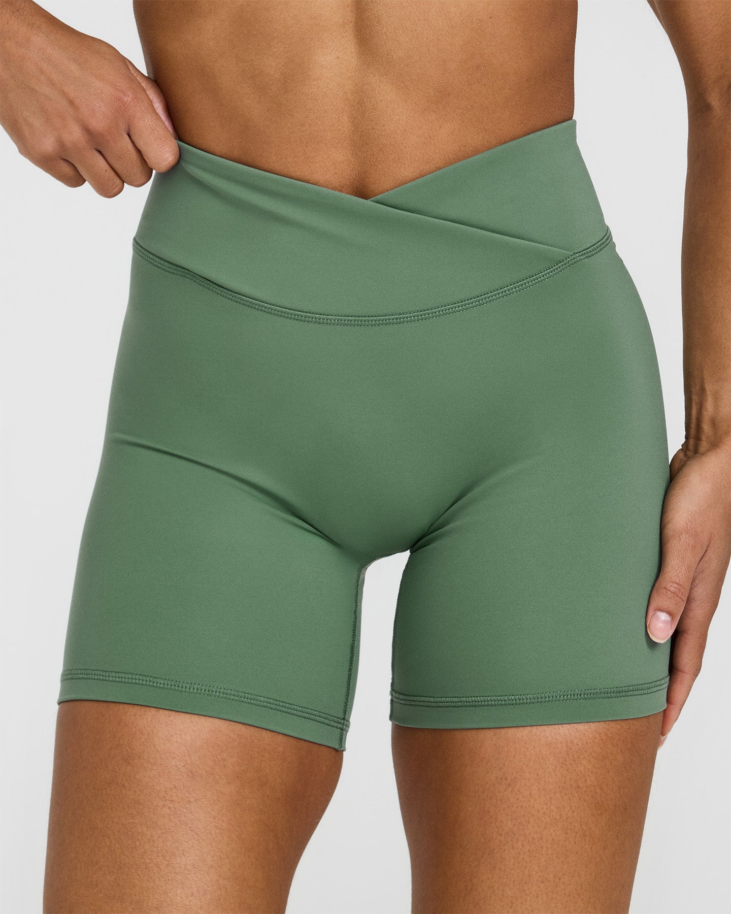 UnifiedMove Wrap Shorts 6" | Forest Green - Image 4