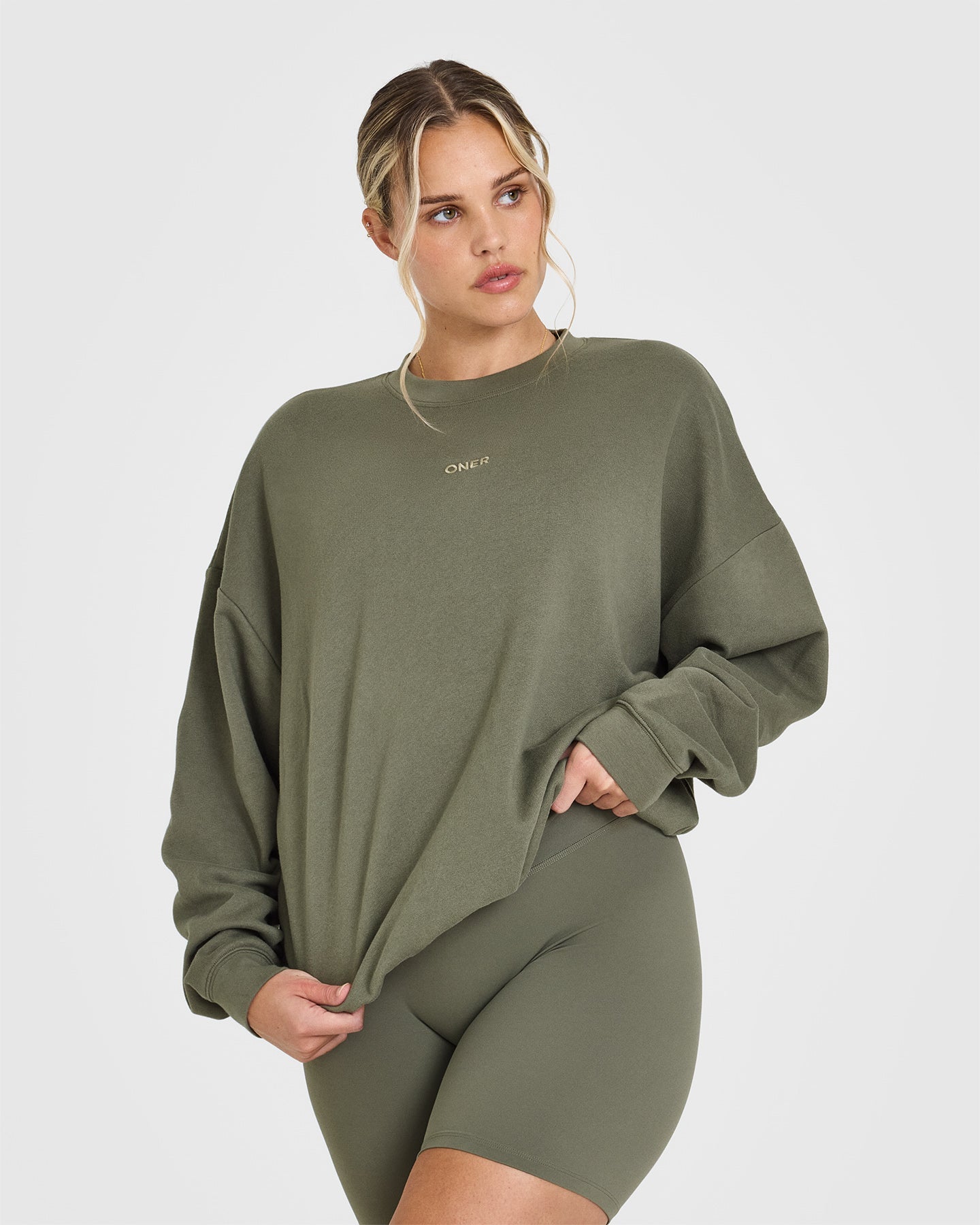 Mid Weight Sweatshirt | Alpine Green