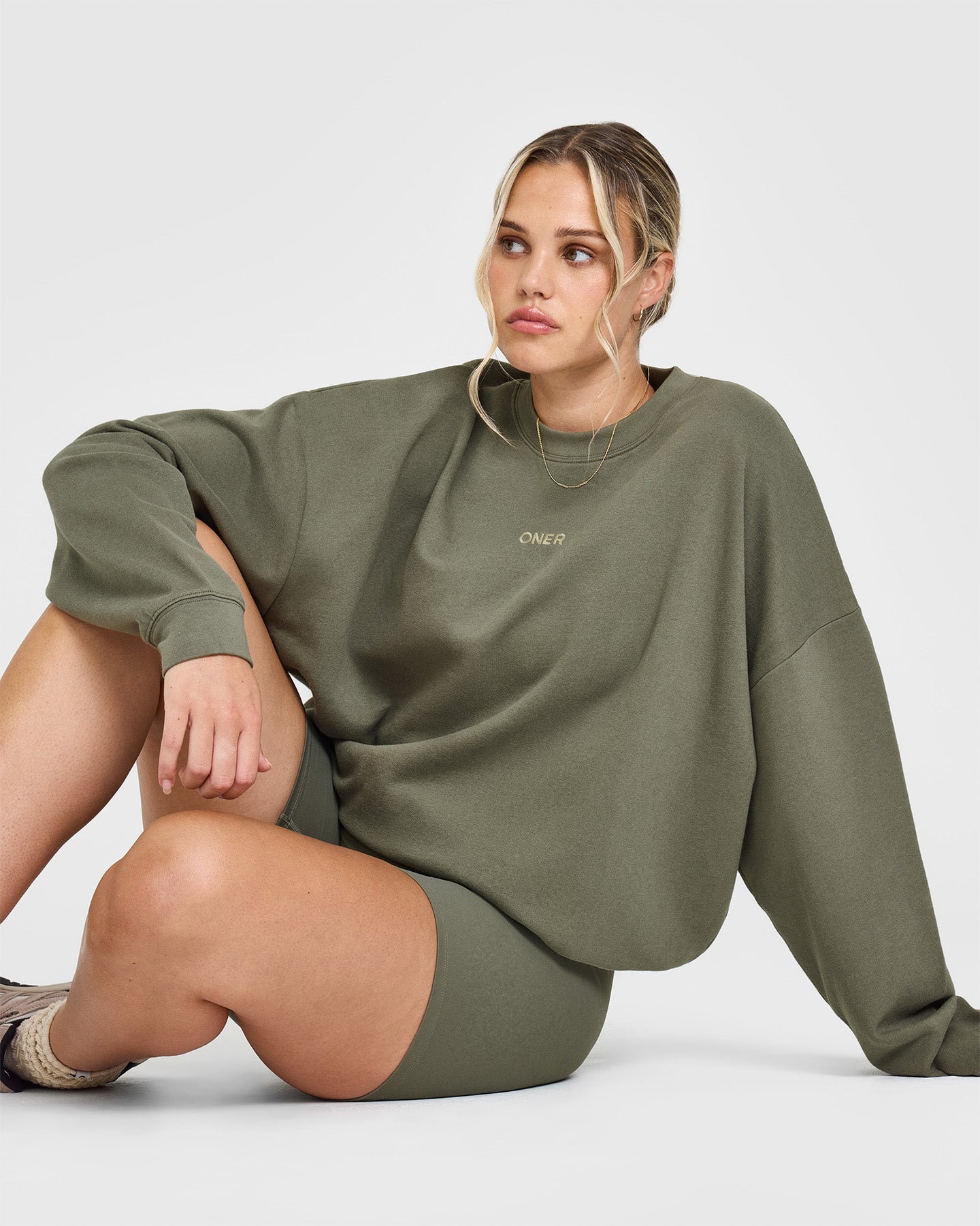 Mid Weight Sweatshirt | Alpine Green - Image 6