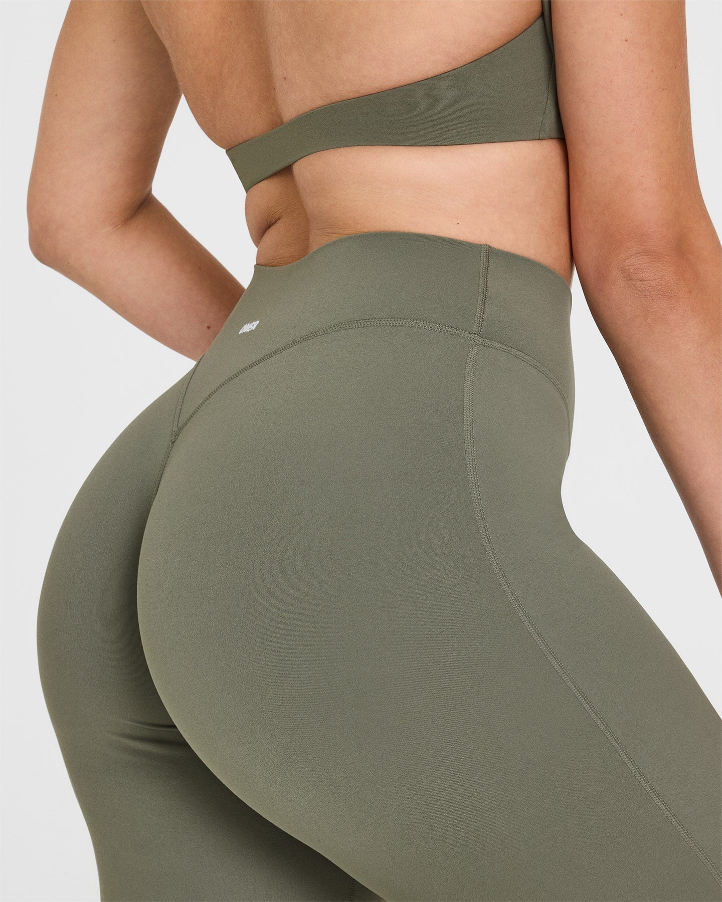 SoftMotion Straight Leg Bottoms with White Logo | Alpine Green - Image 5