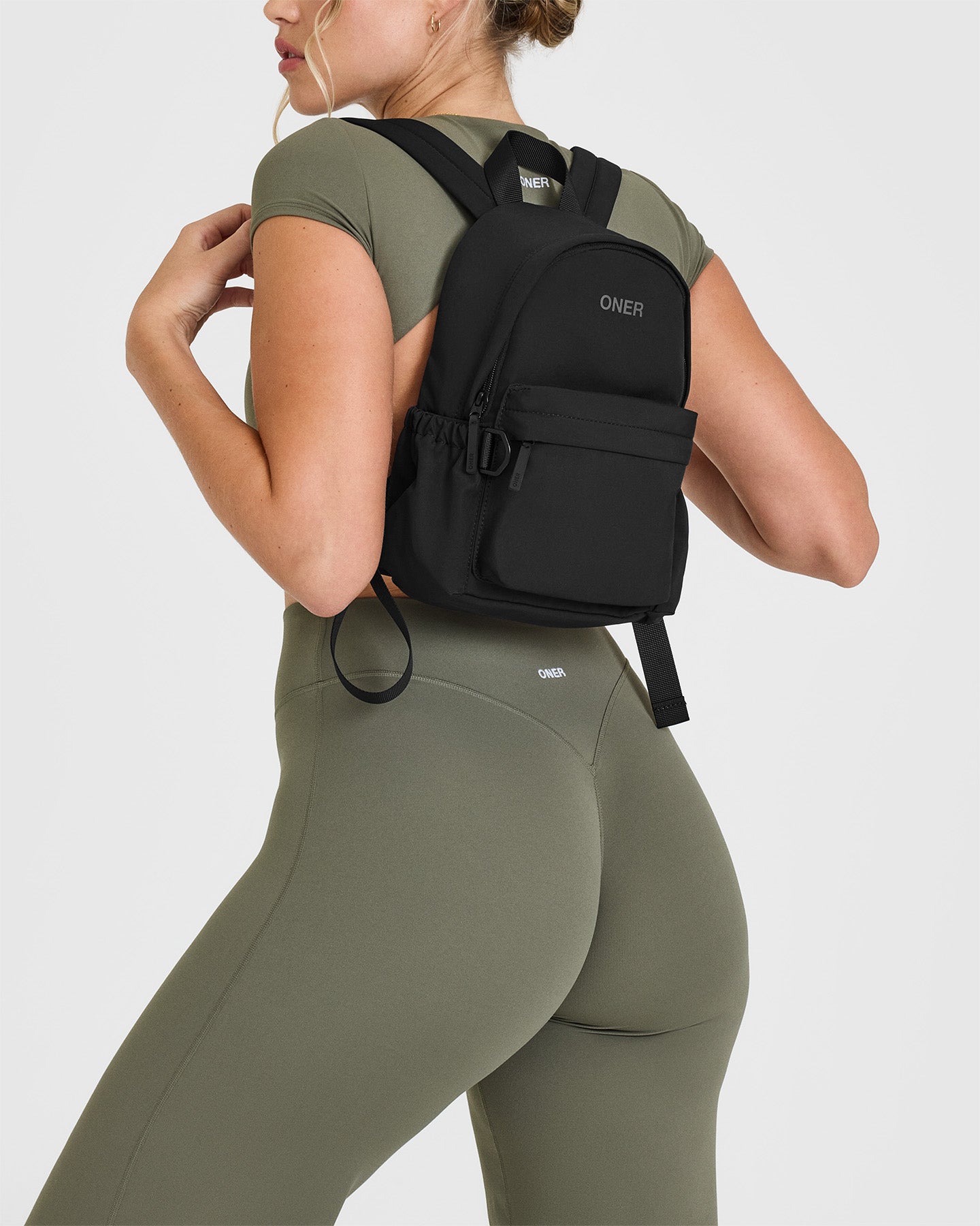 SoftMotion Straight Leg Bottoms with White Logo | Alpine Green - Image 6