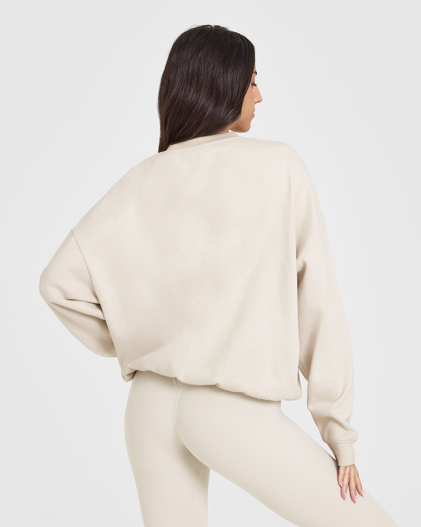 Alternative view of Mid Weight Sweatshirt | Sand