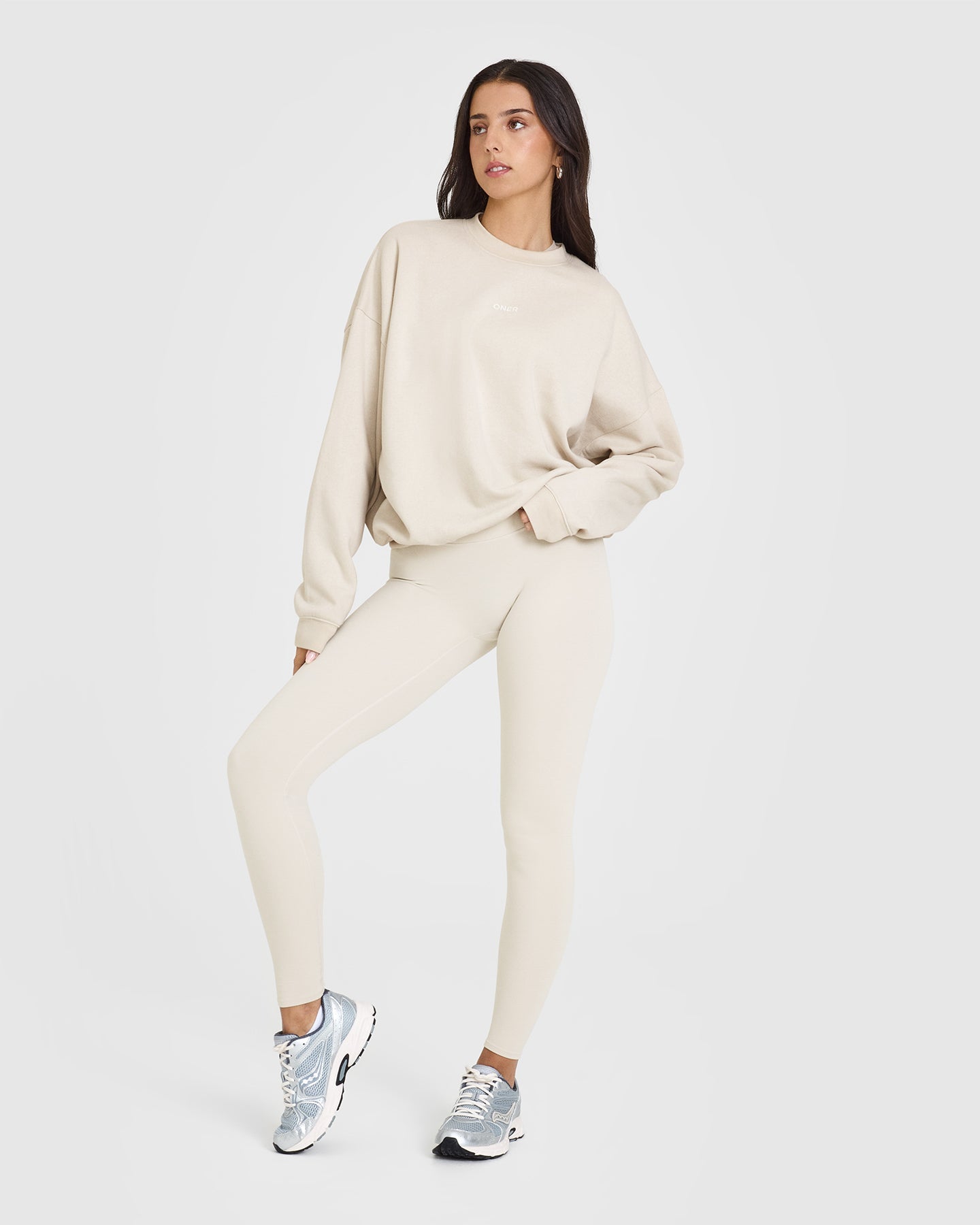 Mid Weight Sweatshirt | Sand - Image 3