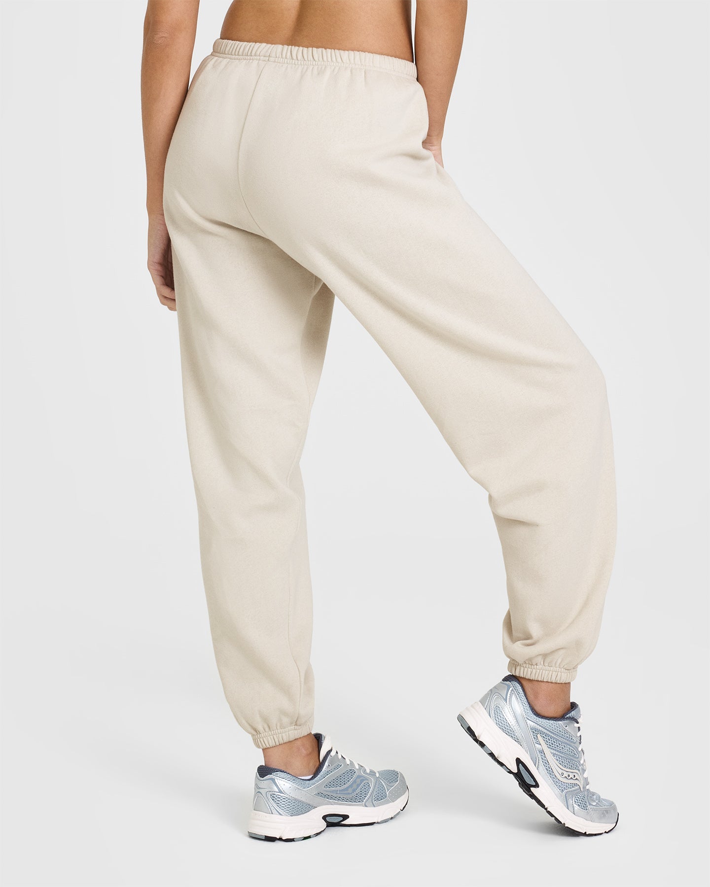 Alternative view of Mid Weight Joggers | Sand